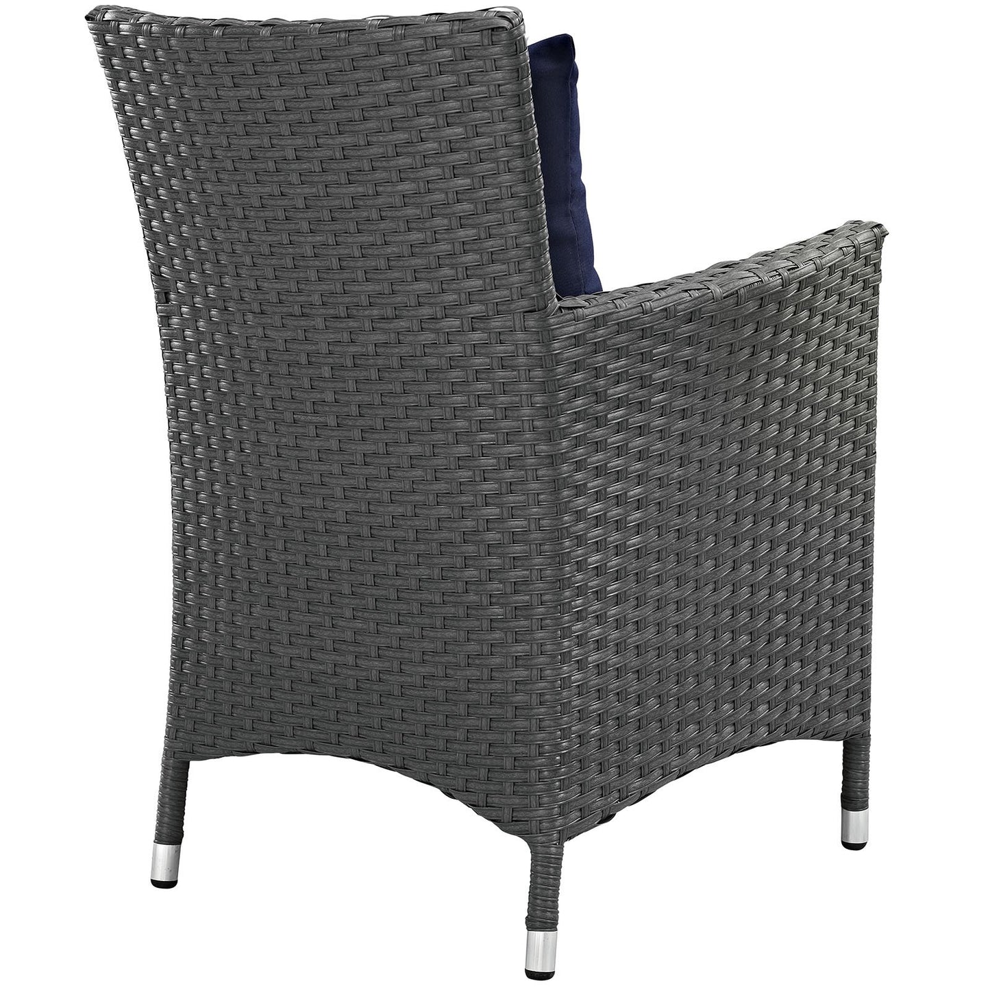 Patio Furniture Sets | Sojourn Outdoor Patio Furniture Collection | Premium Dining Arm Chair | Sunbrella Cushions | UV Resistance | Aluminum Frame | casafoyer.myshopify.com