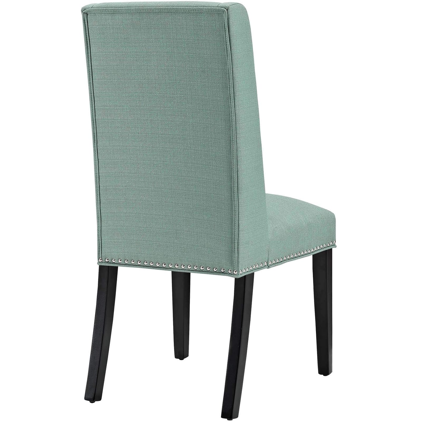 home office desk chairs | CasaFoyer Baron Dining Chair Set of 4 | Opulent Upholstered Seats | Nailhead Trim | Solid Wood Frame | Non-Marking Foot Glides | Perfect for Contemporary Dining | casafoyer.myshopify.com