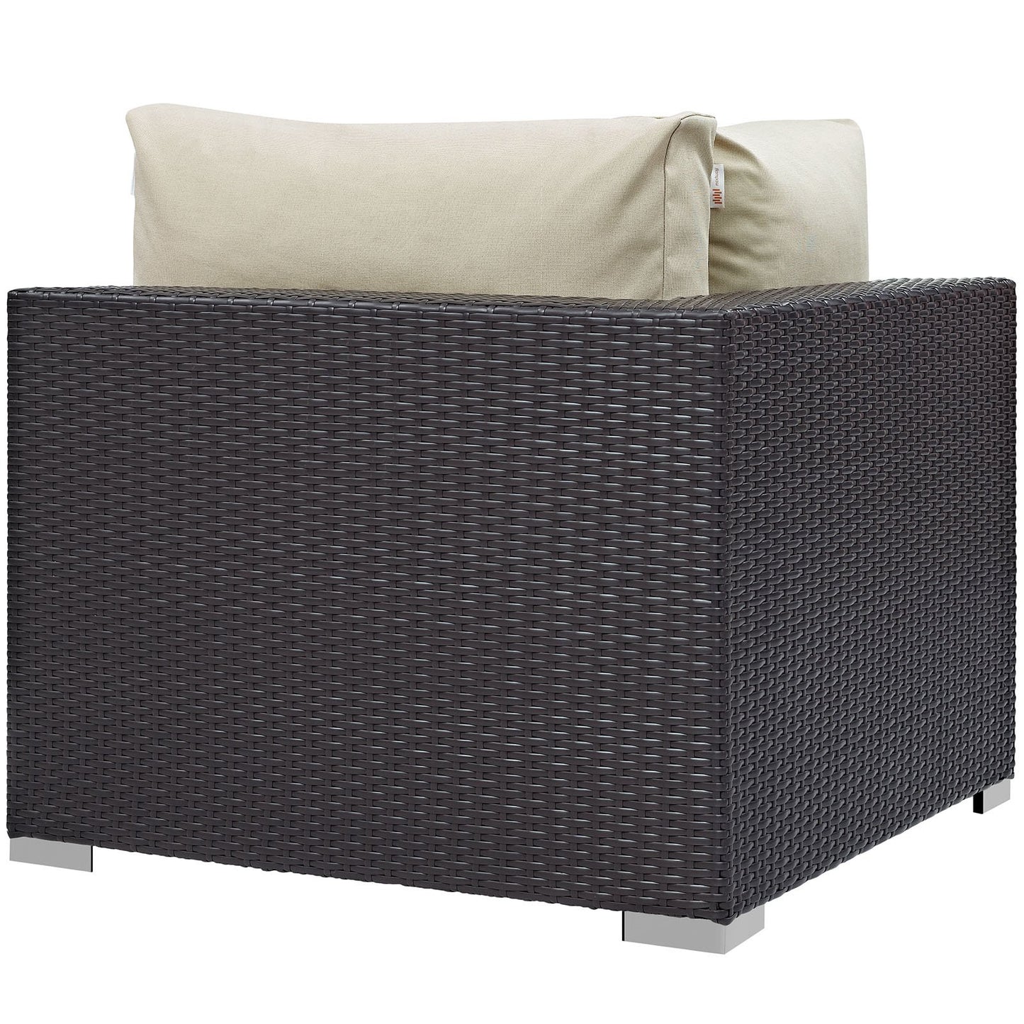 Patio Furniture Sets | Convene Outdoor Sectional Corner Chair | Durable Rattan & Aluminum Frame | Weather-Resistant Cushions | Ideal for Patio, Backyard, Poolside | casafoyer.myshopify.com