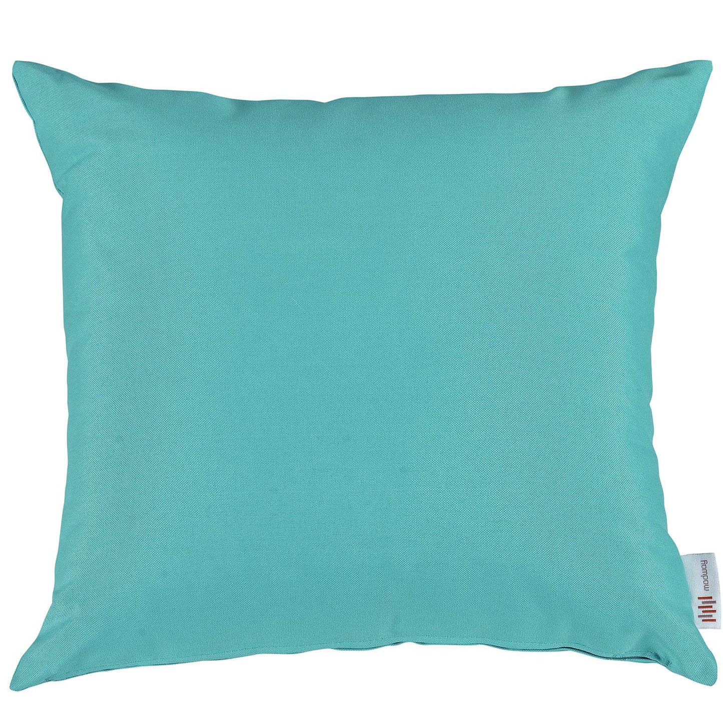 Throw Pillow | Convene Outdoor Sectional Decor Pillows | Durable Rattan Weave | All-Weather Cushions | Turquoise | Elevate Your Outdoor Space | casafoyer.myshopify.com
