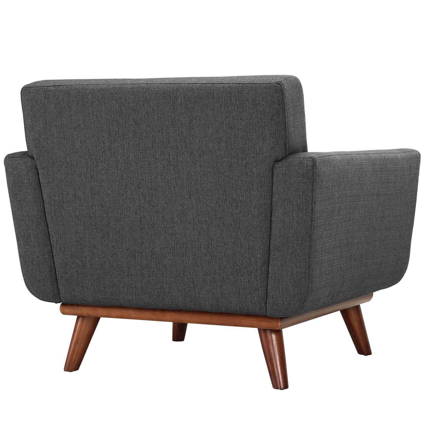 Sofa & chair Sets | Engage Armchair | Dual Cushions | Cherry Wood Legs | Set of 2 | Gray Upholstered Lounge Chair | Relaxation & Conversations | casafoyer.myshopify.com