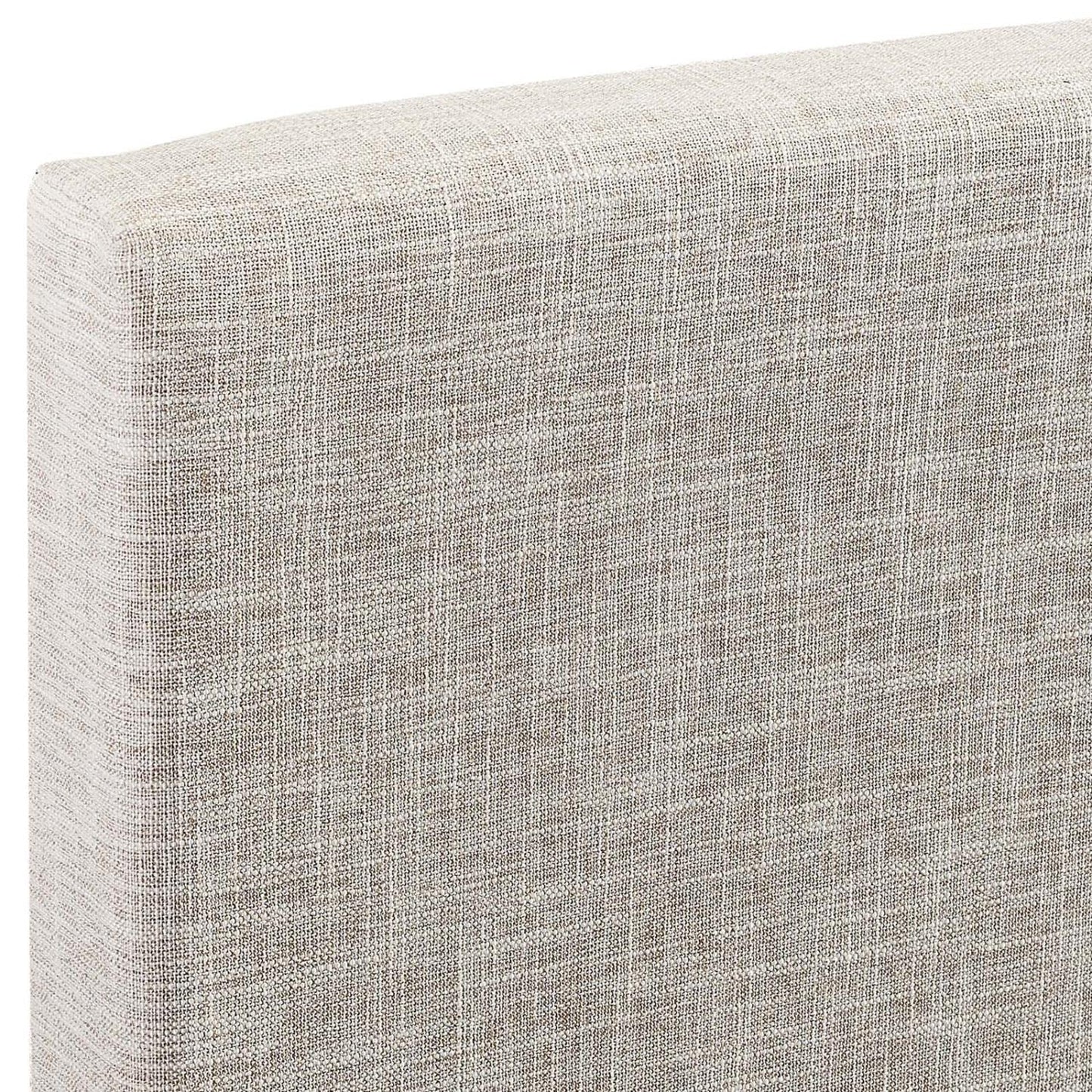 Bed | CasaFoyer Claire King and Cali/California King Headboard | Luxurious Upholstered Linen Fabric | Adjustable Height | Beige | casafoyer.myshopify.com
