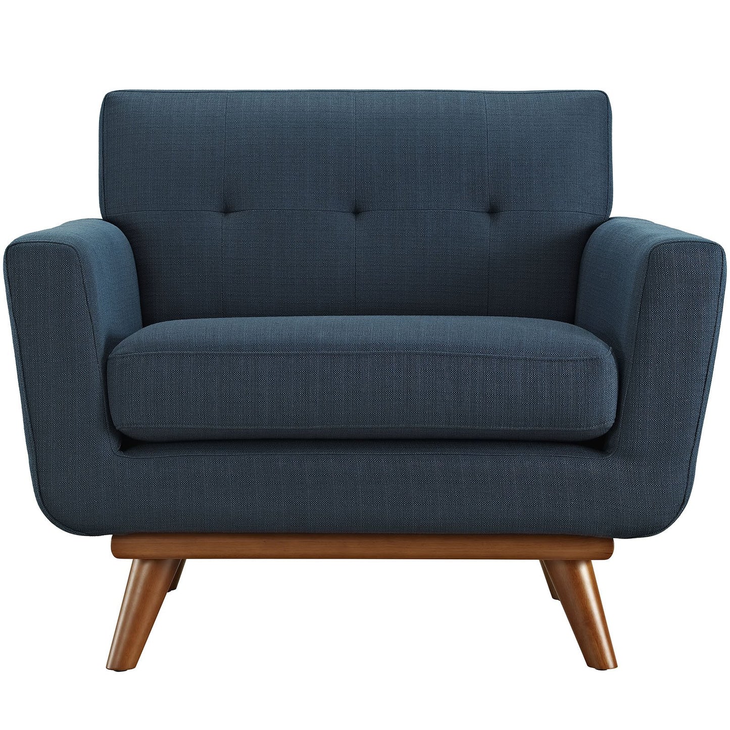 ottomans | CasaFoyer Engage Ottoman | Plush Cushioning | Gently Sloping Curves | Sturdy Rubberwood Frame | High-Quality Upholstered Fabric | casafoyer.myshopify.com