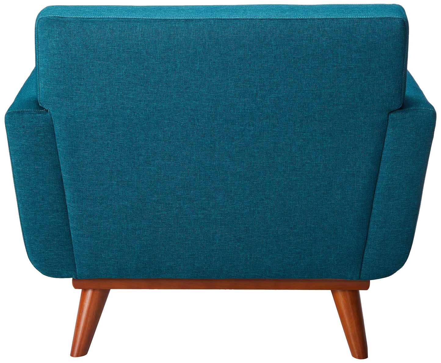 Chair | Engage Armchair | Cozy Lounging Experience | Plush Cushion | Tufted Buttons | Cherry Wood Legs | Teal Fabric | casafoyer.myshopify.com
