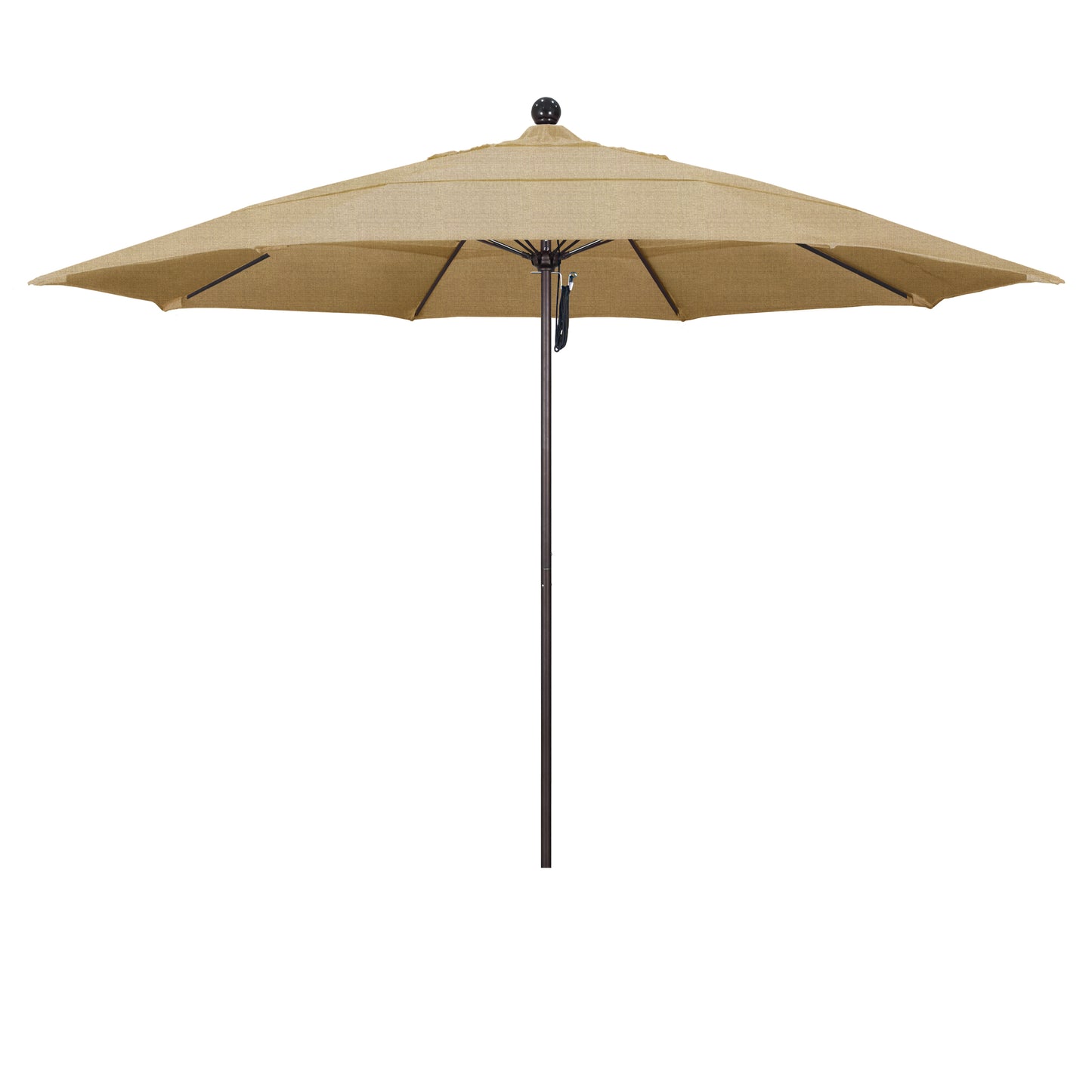 CasaFoyer 11' Commercial Grade Umbrella | Sturdy Aluminum Frame | Fiberglass Ribs | Pulley Lift System | 3-Year Warranty | Ideal for Residential & Commercial Use