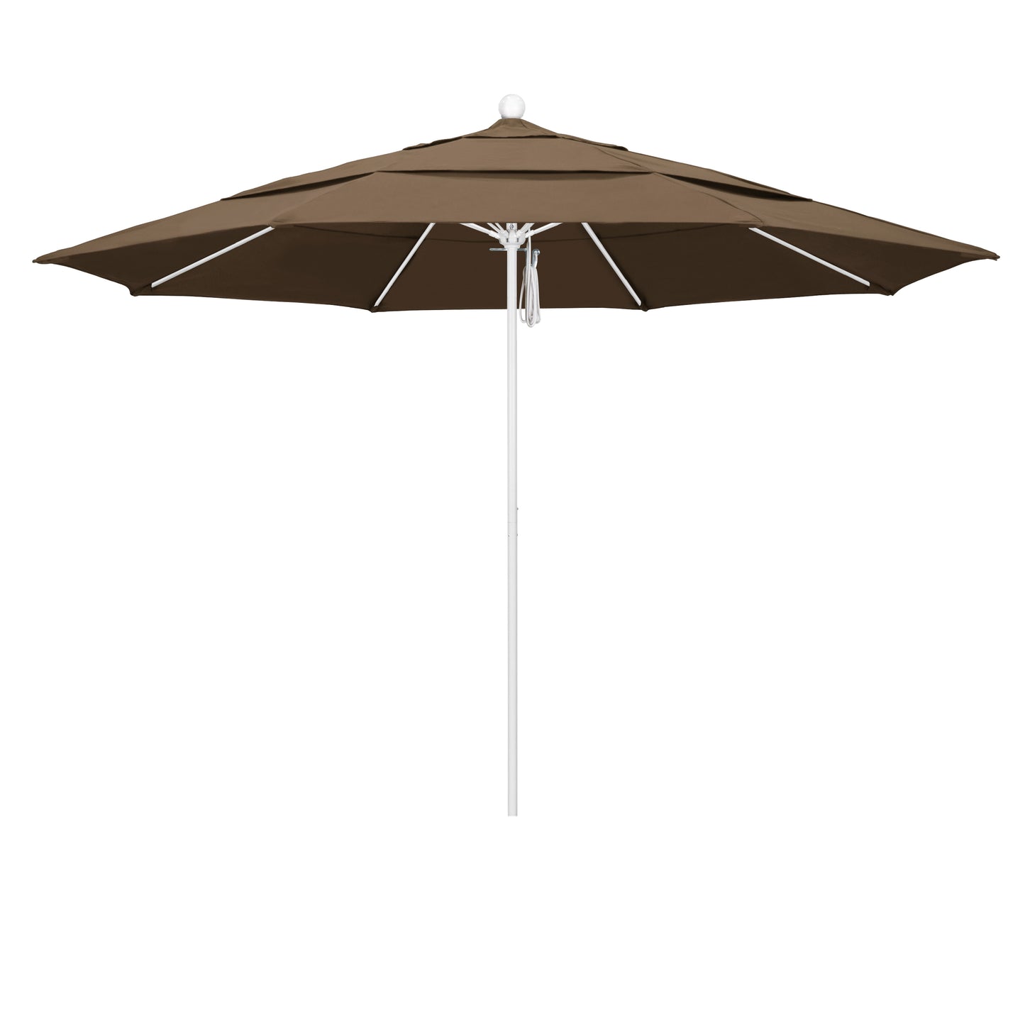 CasaFoyer 11' Commercial Grade Patio Umbrella with Heavy-Duty Construction, Aluminum Frame, Fiberglass Ribs, and 3-Year Warranty
