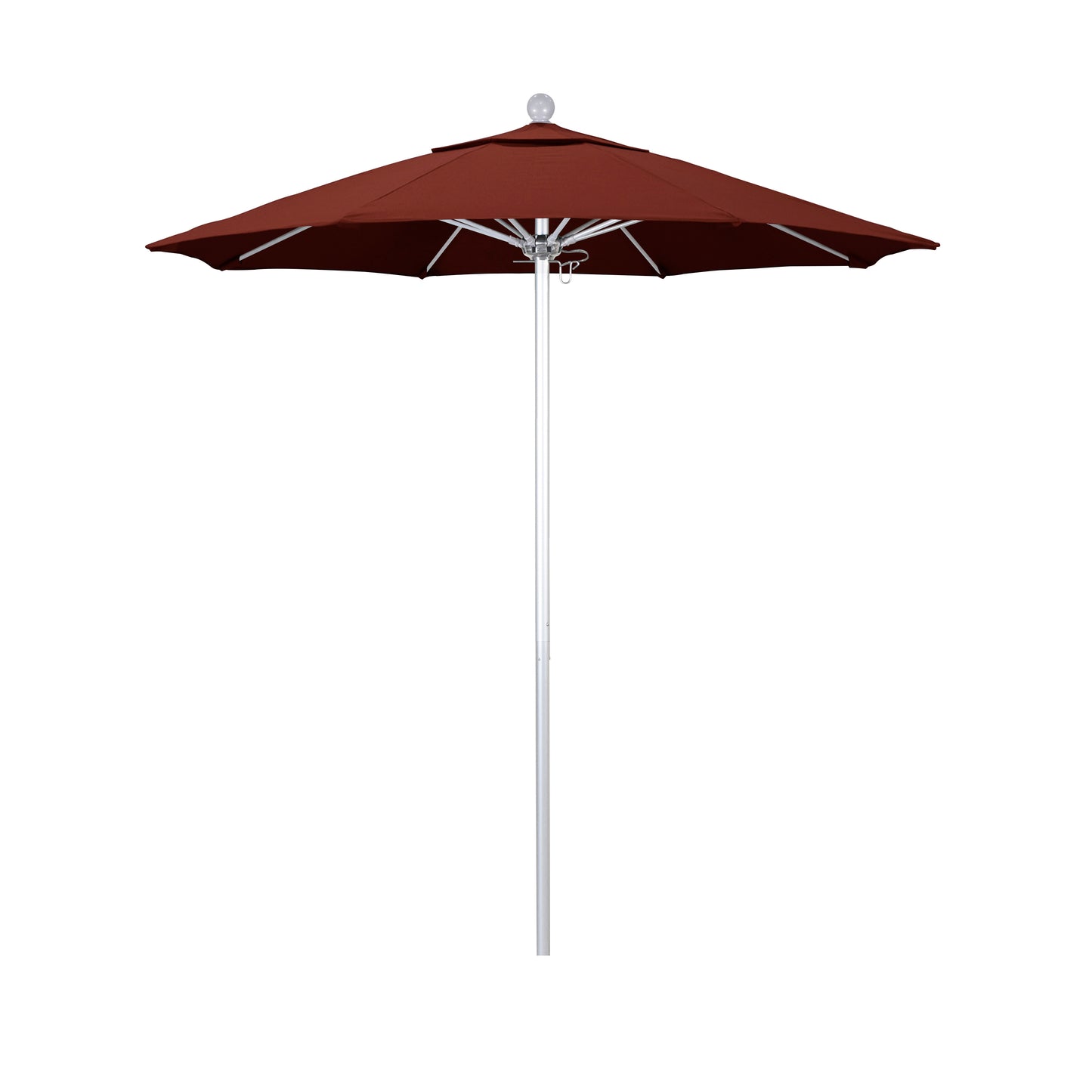 CasaFoyer 7.5' Commercial Grade Umbrella | Sturdy Aluminum Frame | Fiberglass Ribs | Push Lift System | 3-Year Warranty | Ideal for Residential & Commercial Use