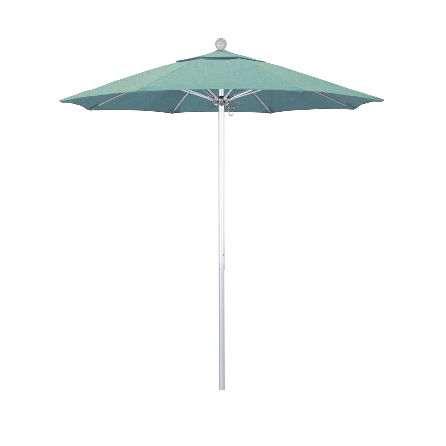 CasaFoyer 7.5' Commercial Grade Umbrella | Sturdy Aluminum Frame | Fiberglass Ribs | Push Lift System | 3-Year Warranty | Ideal for Residential & Commercial Use