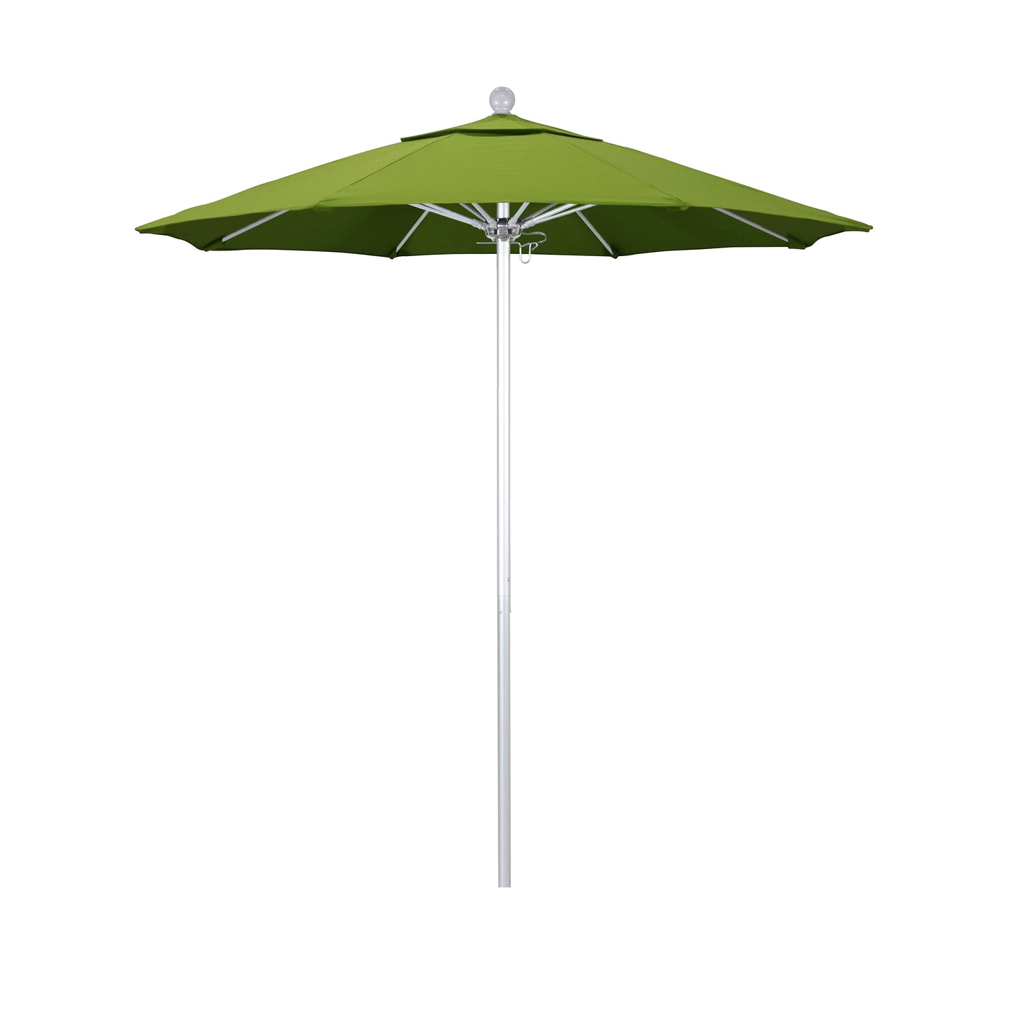 CasaFoyer 7.5' Commercial Grade Patio Umbrella | Aluminum Frame | Fiberglass Ribs | Push Lift System | 3-Year Warranty | Weather Resistant