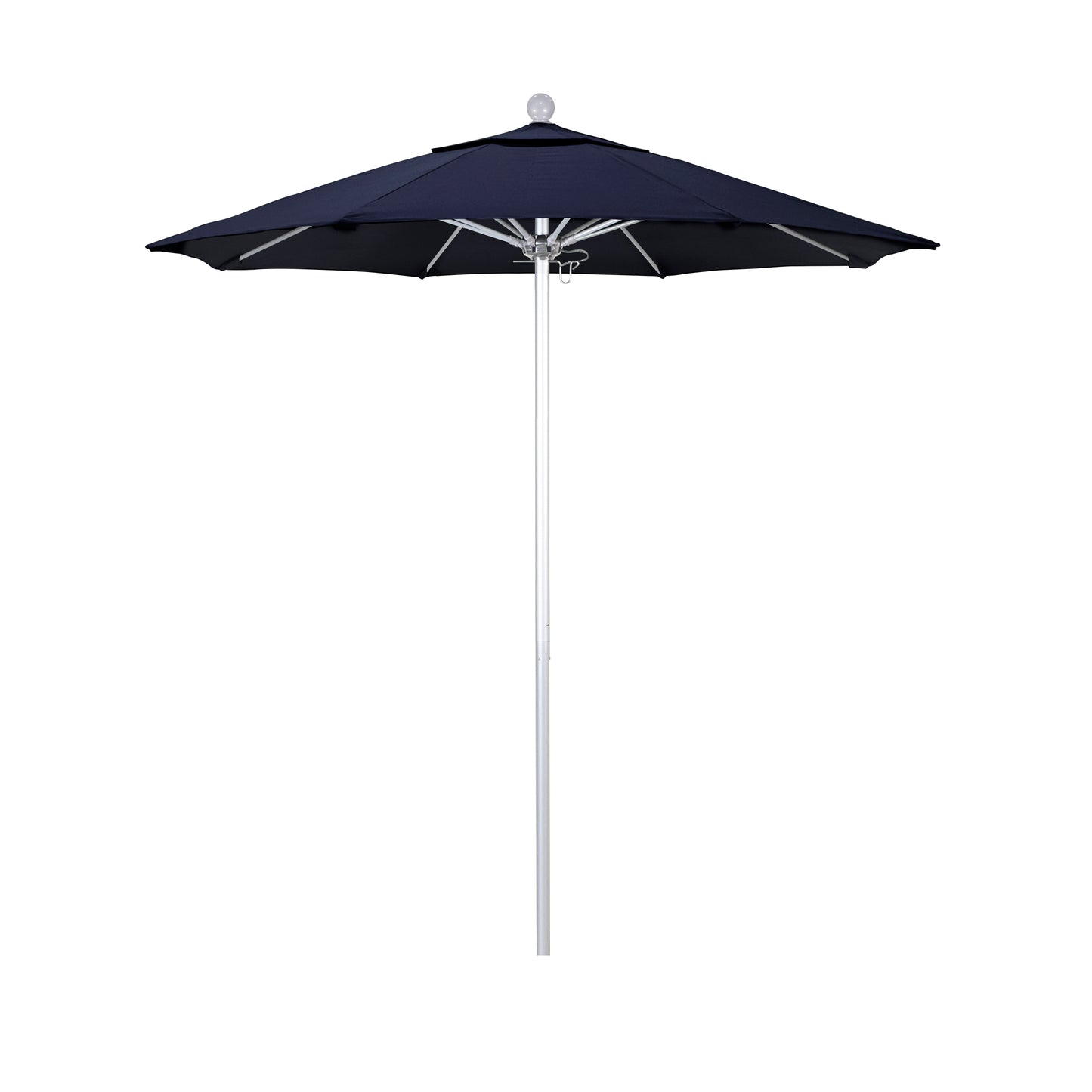 CasaFoyer 7.5' Commercial Grade Umbrella | Sturdy Aluminum Frame | Fiberglass Ribs | Push Lift System | 3-Year Warranty | Ideal for Residential & Commercial Use