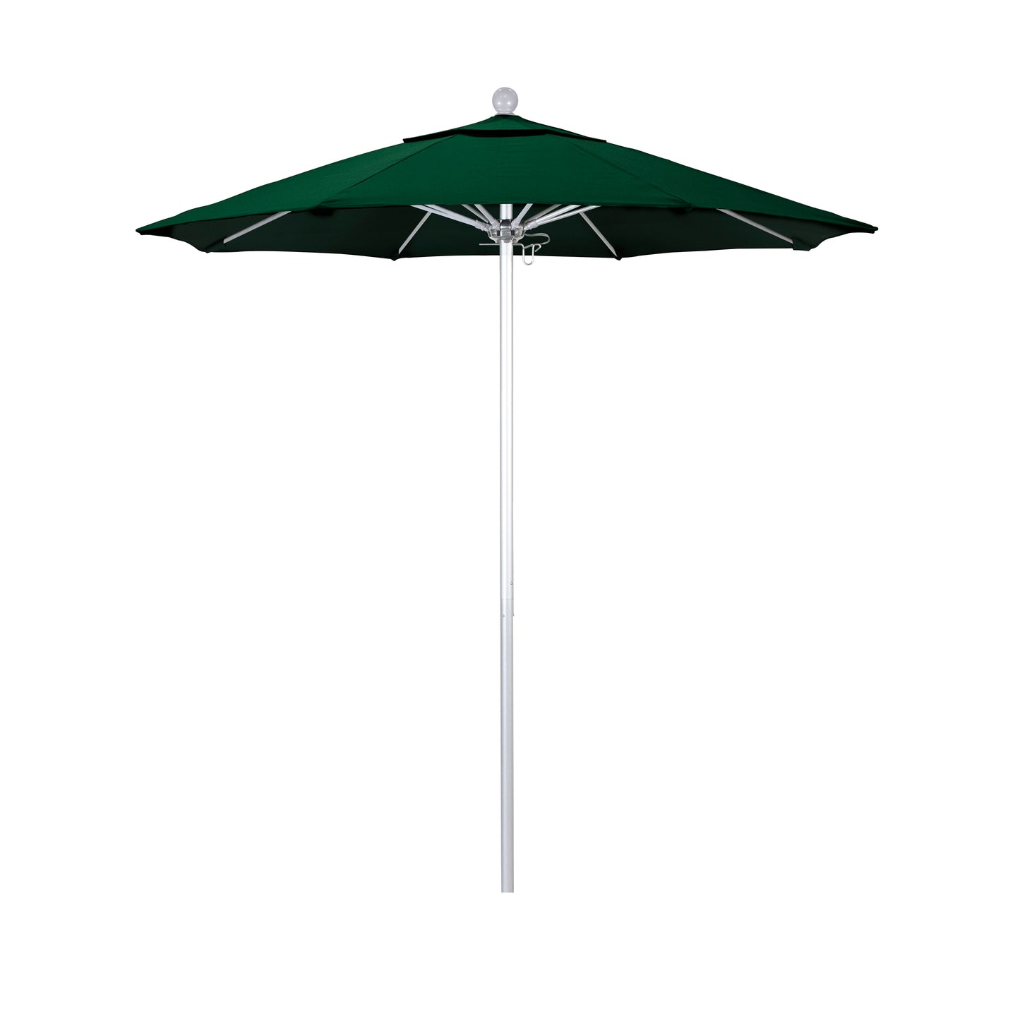 CasaFoyer 7.5' Commercial Grade Umbrella | Sturdy Aluminum Frame | Fiberglass Ribs | Push Lift System | 3-Year Warranty | Weather Resistant