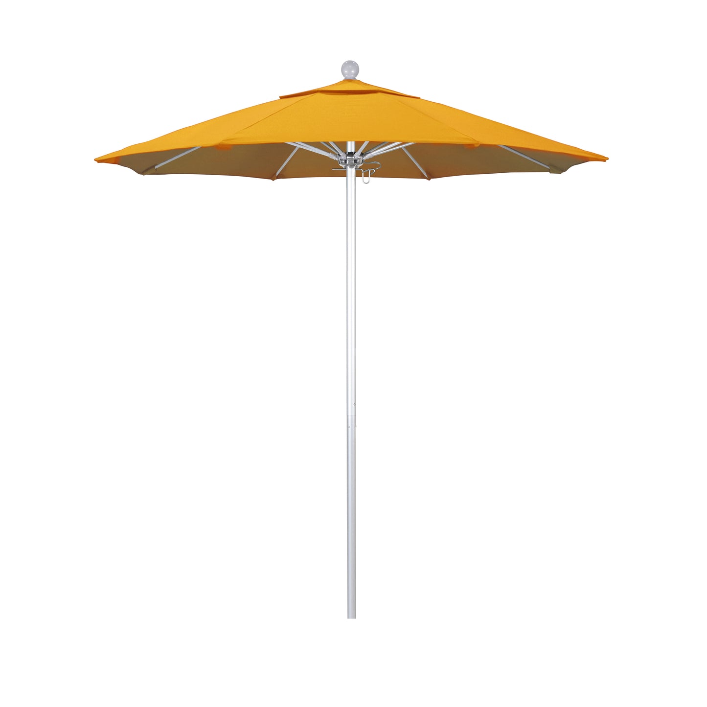 CasaFoyer 7.5' Commercial Grade Patio Umbrella with Aluminum Frame, Fiberglass Ribs, and Push Lift System - Durable and User-Friendly, 3-Year Warranty