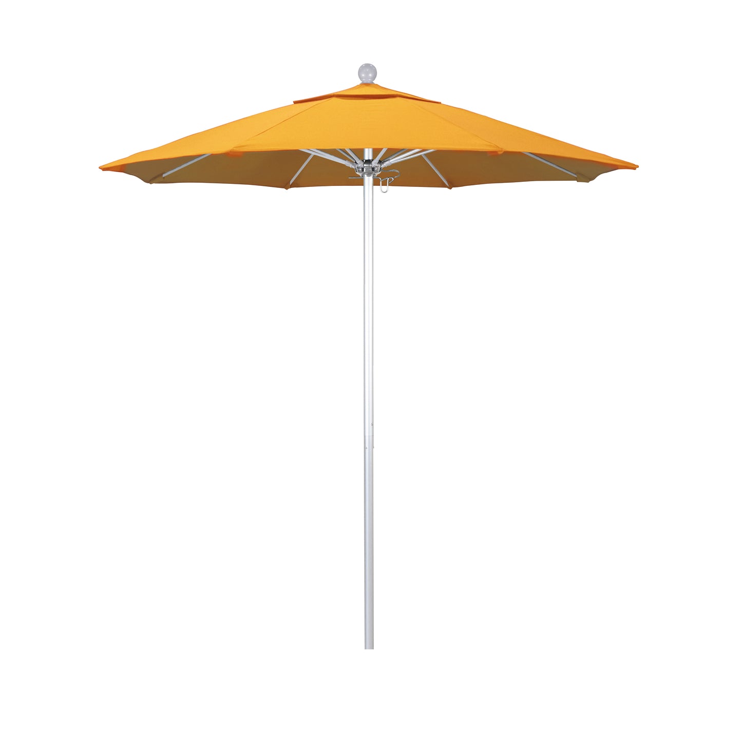 CasaFoyer 7.5' Commercial Grade Umbrella | Sturdy Aluminum Frame | Fiberglass Ribs | Push Lift System | 3-Year Warranty | Ideal for Residential & Commercial Use