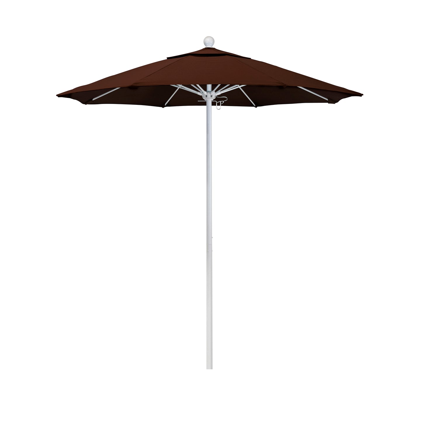 CasaFoyer 7.5' Commercial Grade Patio Umbrella | Sturdy Aluminum Frame | Fiberglass Ribs | Push Lift System | 3-Year Warranty | Durable & Stylish