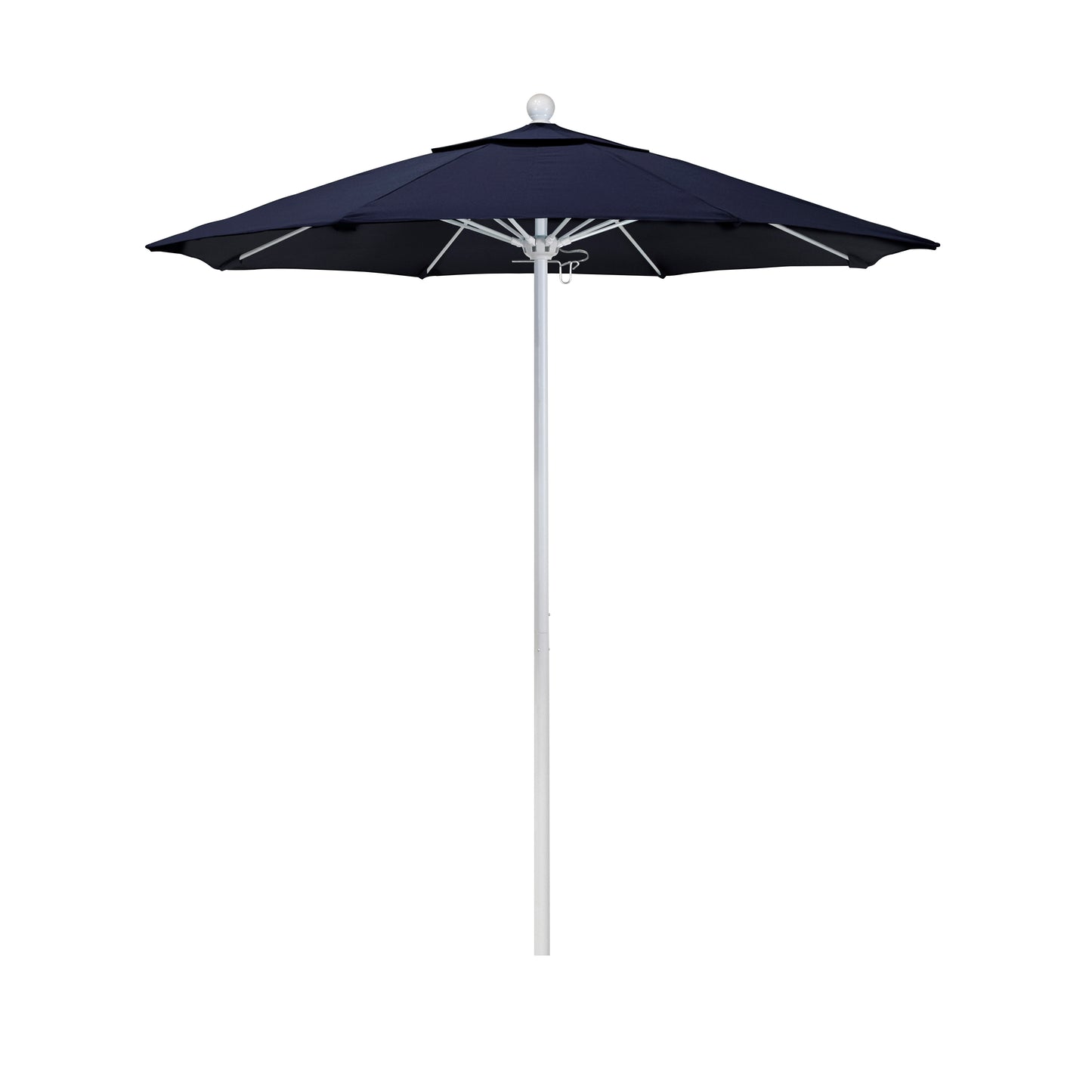 CasaFoyer 7.5' Commercial Grade Patio Umbrella | Sturdy Aluminum Frame | Fiberglass Ribs | Push Lift System | 3-Year Warranty | Ideal for Residential & Commercial Use