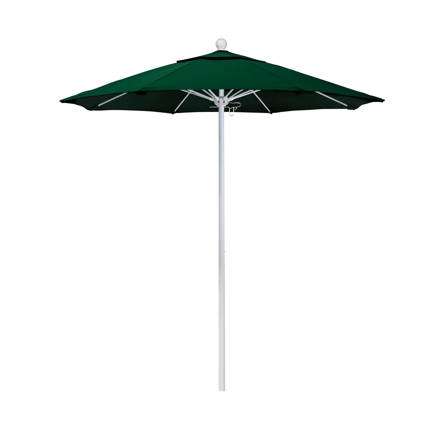 CasaFoyer 7.5' Commercial Grade Patio Umbrella | Aluminum Frame | Fiberglass Ribs | Push Lift System | 3-Year Warranty | Ideal for Commercial Environments