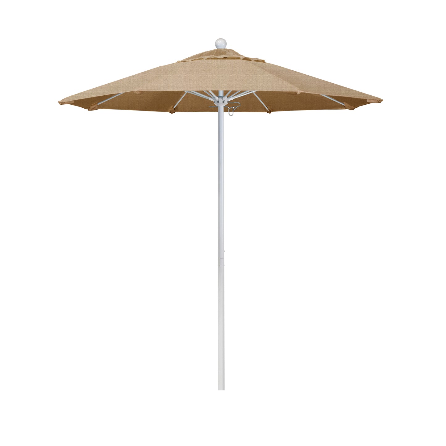 CasaFoyer 7.5' Commercial Grade Umbrella | Sturdy Aluminum Frame | Fiberglass Ribs | Push Lift System | 3-Year Warranty | Reliable & Durable