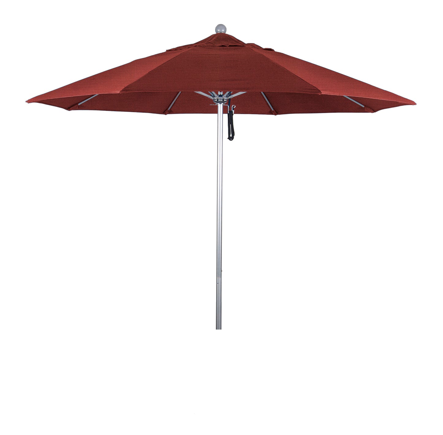 CasaFoyer 9' Commercial Grade Umbrella with Aluminum Frame, Fiberglass Ribs, and Push Lift System - Durable and Stable for Residential and Commercial Use