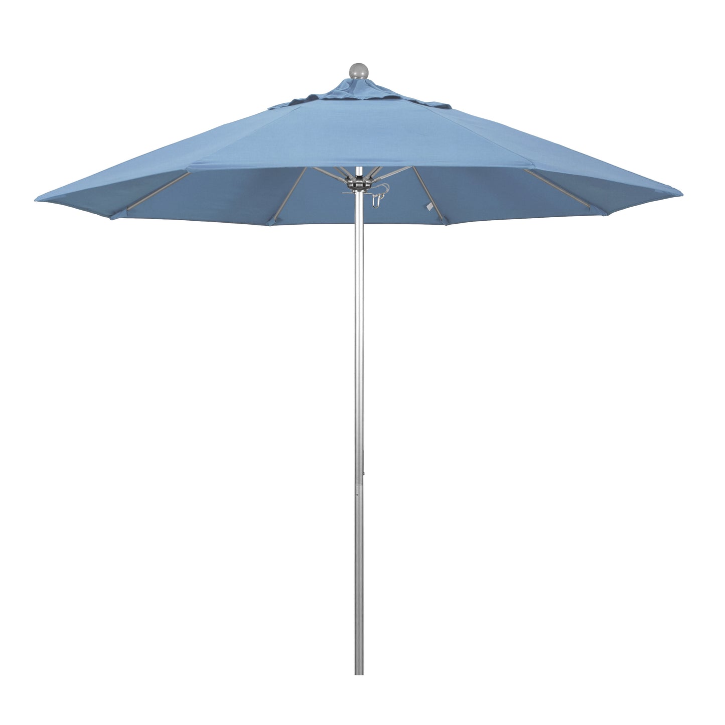 CasaFoyer 9' Commercial Grade Patio Umbrella with Aluminum Frame and Fiberglass Ribs - Durable and Easy to Use - 3-Year Warranty