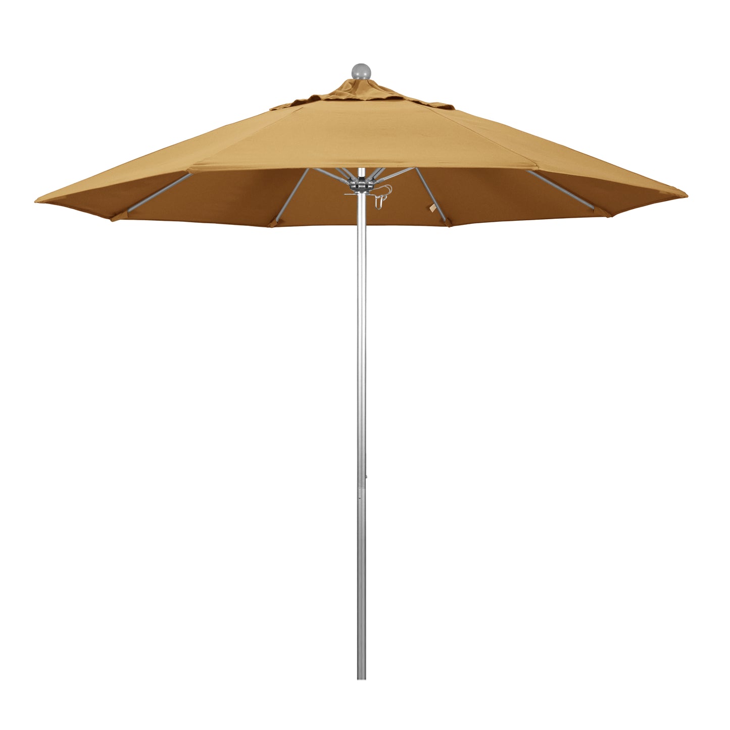 CasaFoyer California Umbrella 9ft Commercial Grade Patio Umbrella | Robust Aluminum Frame | Fiberglass Ribs | Push Lift System | 3-Year Warranty