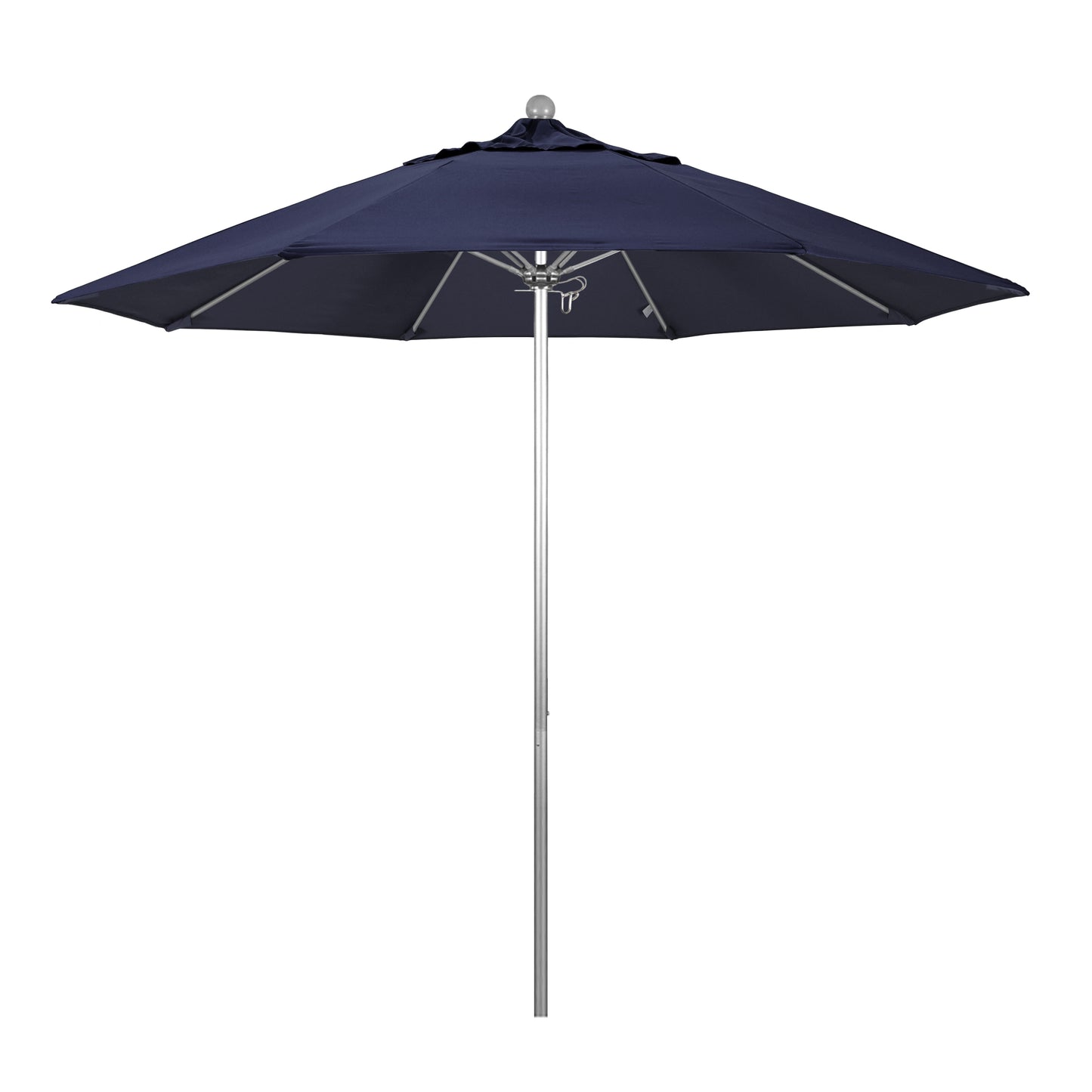 CasaFoyer California Umbrella 9ft Commercial Grade Patio Umbrella | Aluminum Frame | Fiberglass Ribs | Push Lift System | 3-Year Warranty | Ideal for Residential & Commercial Use