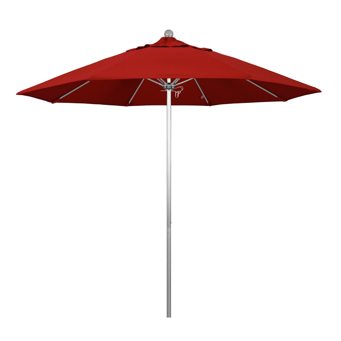 CasaFoyer California Umbrella 9ft Heavy Duty Commercial Grade Umbrella | Aluminum Frame | Fiberglass Ribs | Push Lift System | 3-Year Warranty