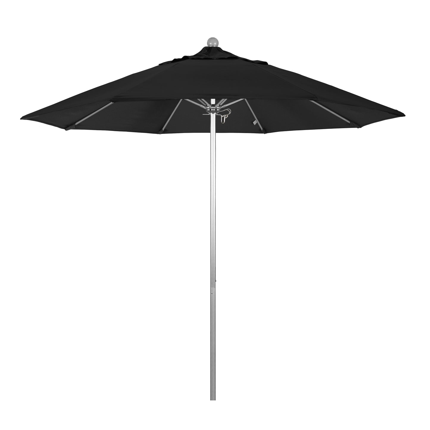 CasaFoyer California Umbrella 9ft Heavy Duty Commercial Grade Patio Umbrella | Aluminum Frame | Fiberglass Ribs | Push Lift System | 3-Year Warranty