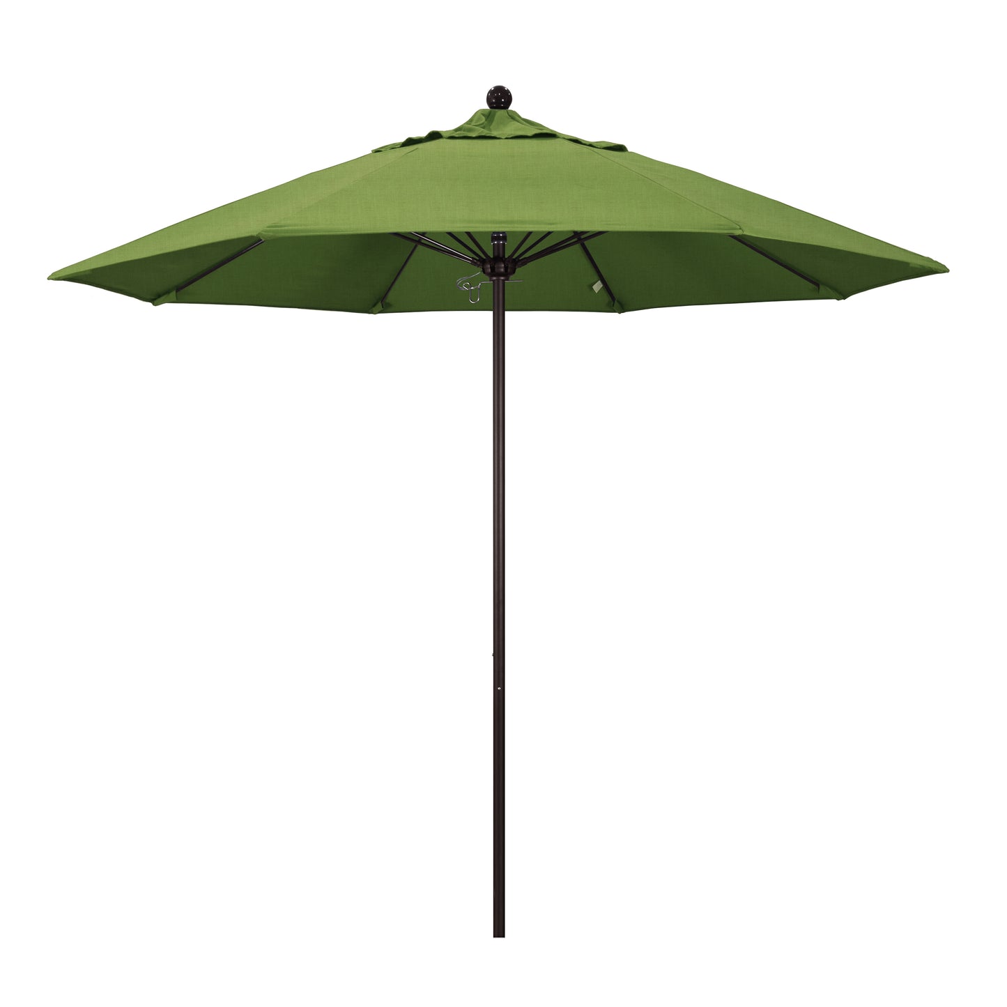 CasaFoyer 9' Commercial Grade Patio Umbrella with Sturdy Aluminum Frame, Fiberglass Ribs, and Push Lift System - 3-Year Warranty - Ideal for Residential and Commercial Use
