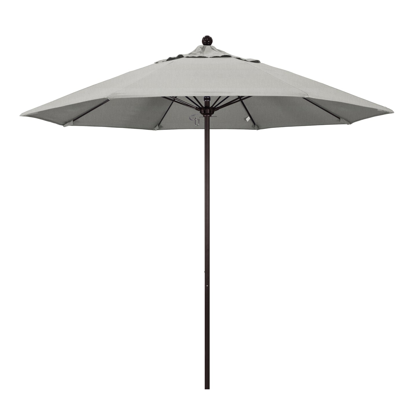 CasaFoyer 9' Commercial Grade Patio Umbrella with Sturdy Aluminum Frame, Fiberglass Ribs, and Push Lift System - Durable and Reliable for Residential and Commercial Use