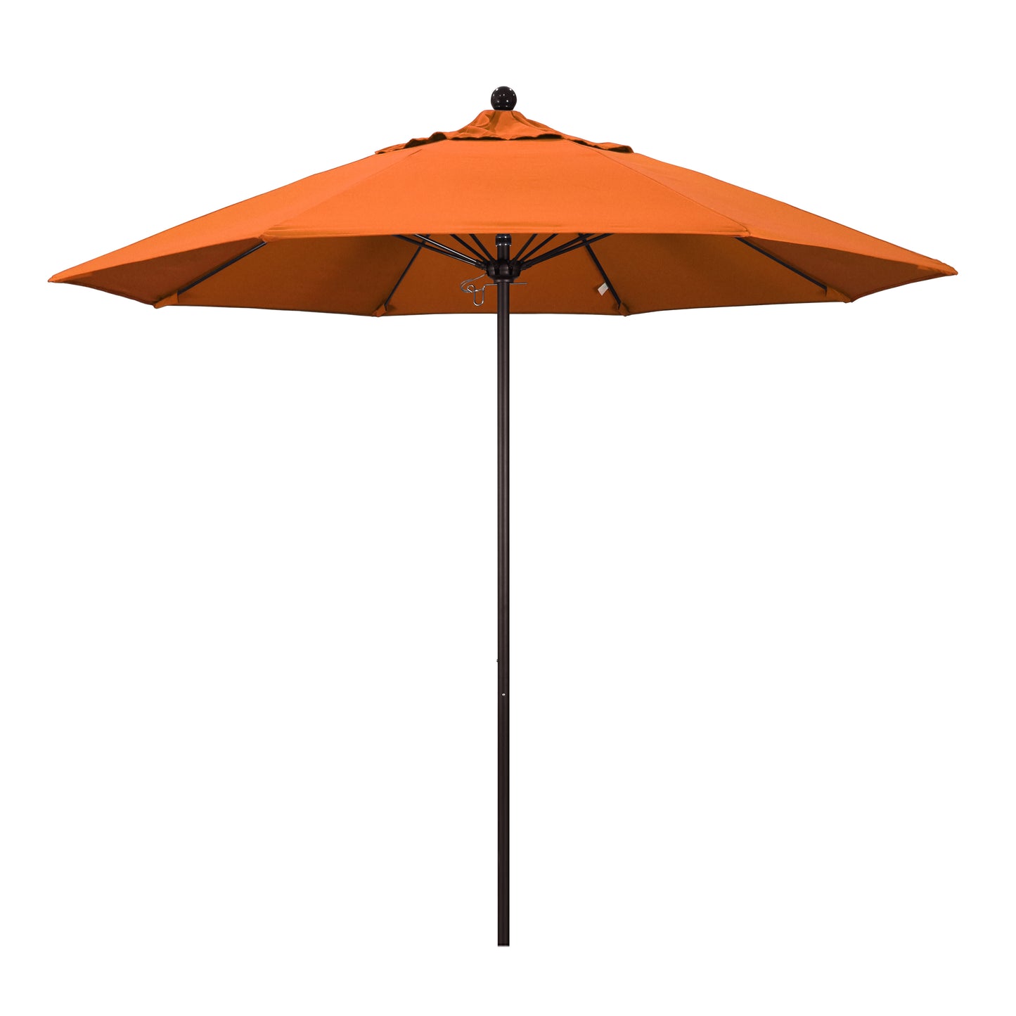 CasaFoyer 9' Commercial Grade Patio Umbrella with Aluminum Frame, Fiberglass Ribs, and Push Lift System - Durable and Stable for Residential and Commercial Use