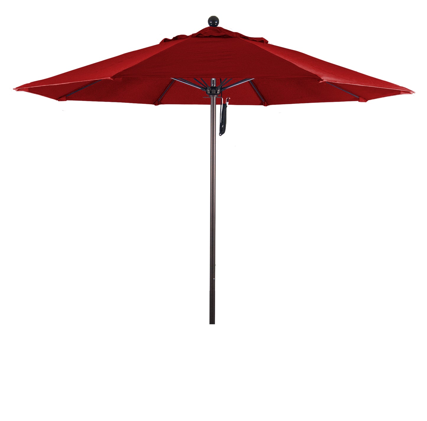 CasaFoyer California Umbrella 9ft Heavy-Duty Commercial-Grade Patio Umbrella | Aluminum Frame | Fiberglass Ribs | Push Lift System | 3-Year Warranty