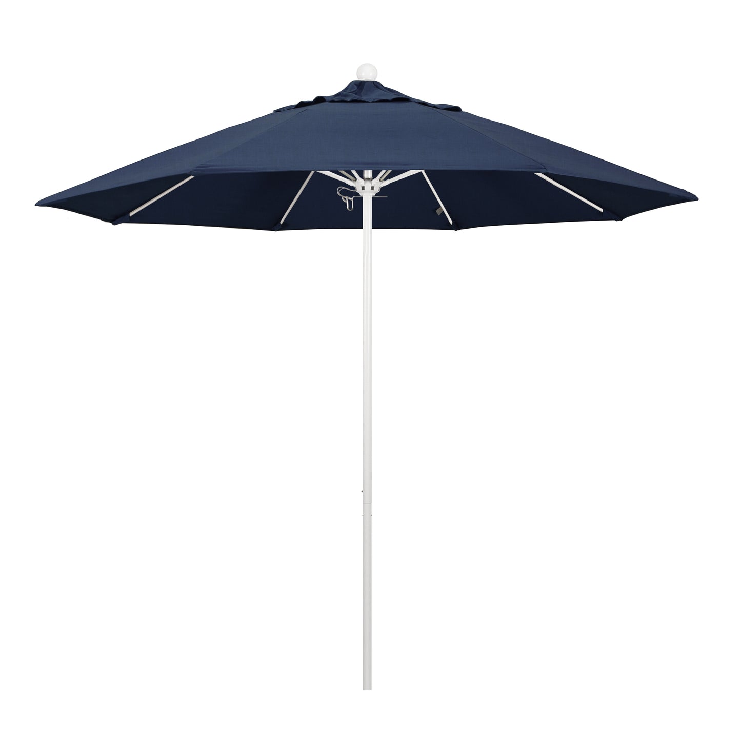 CasaFoyer 9' Commercial Grade Patio Umbrella with Durable Aluminum Frame, Fiberglass Ribs, and Push Lift System - 3-Year Warranty, Ideal for Residential and Commercial Use