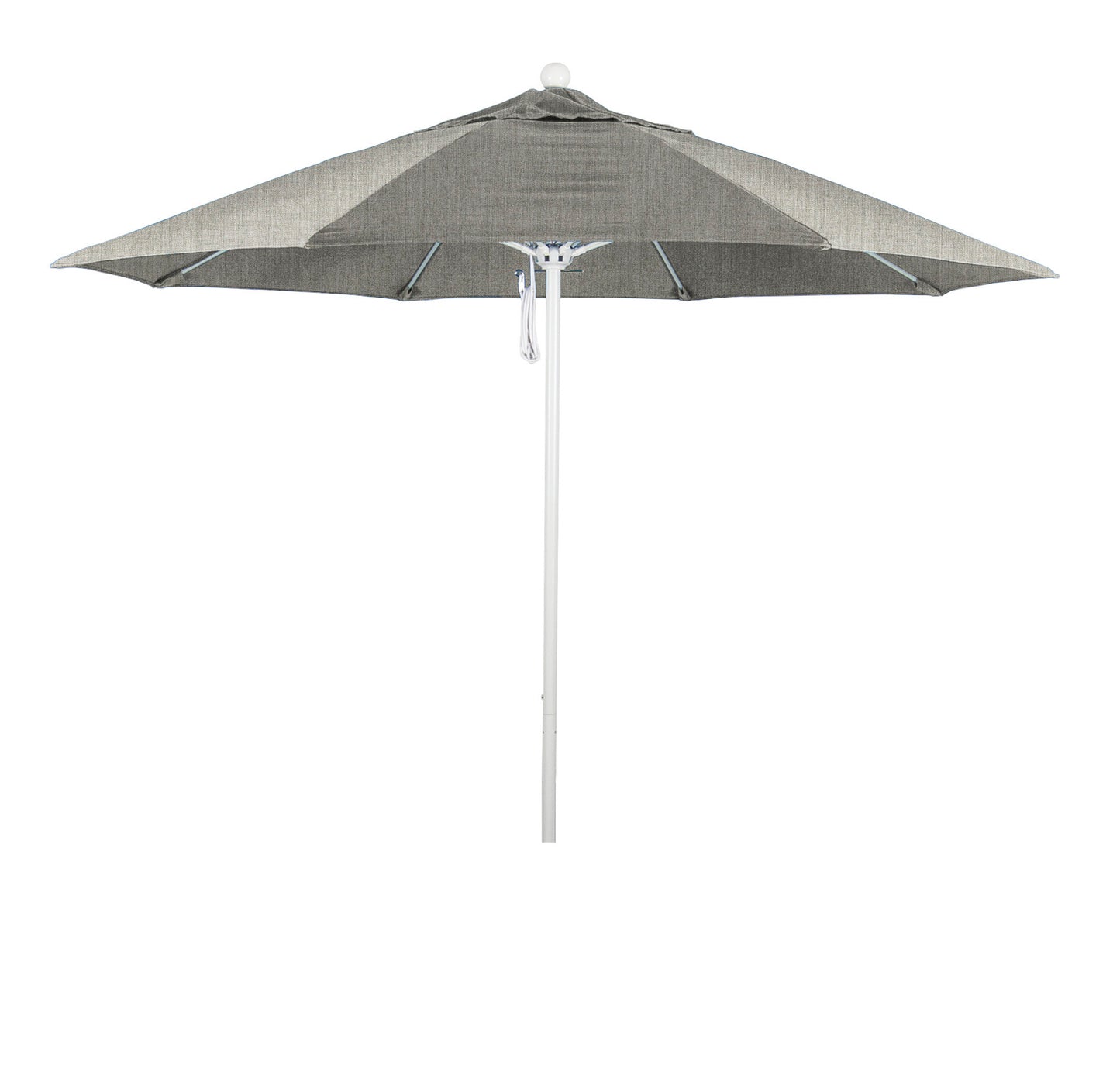 CasaFoyer 9' Commercial Grade Patio Umbrella with Sturdy Aluminum Frame, Fiberglass Ribs, and Push Lift System - 3-Year Warranty
