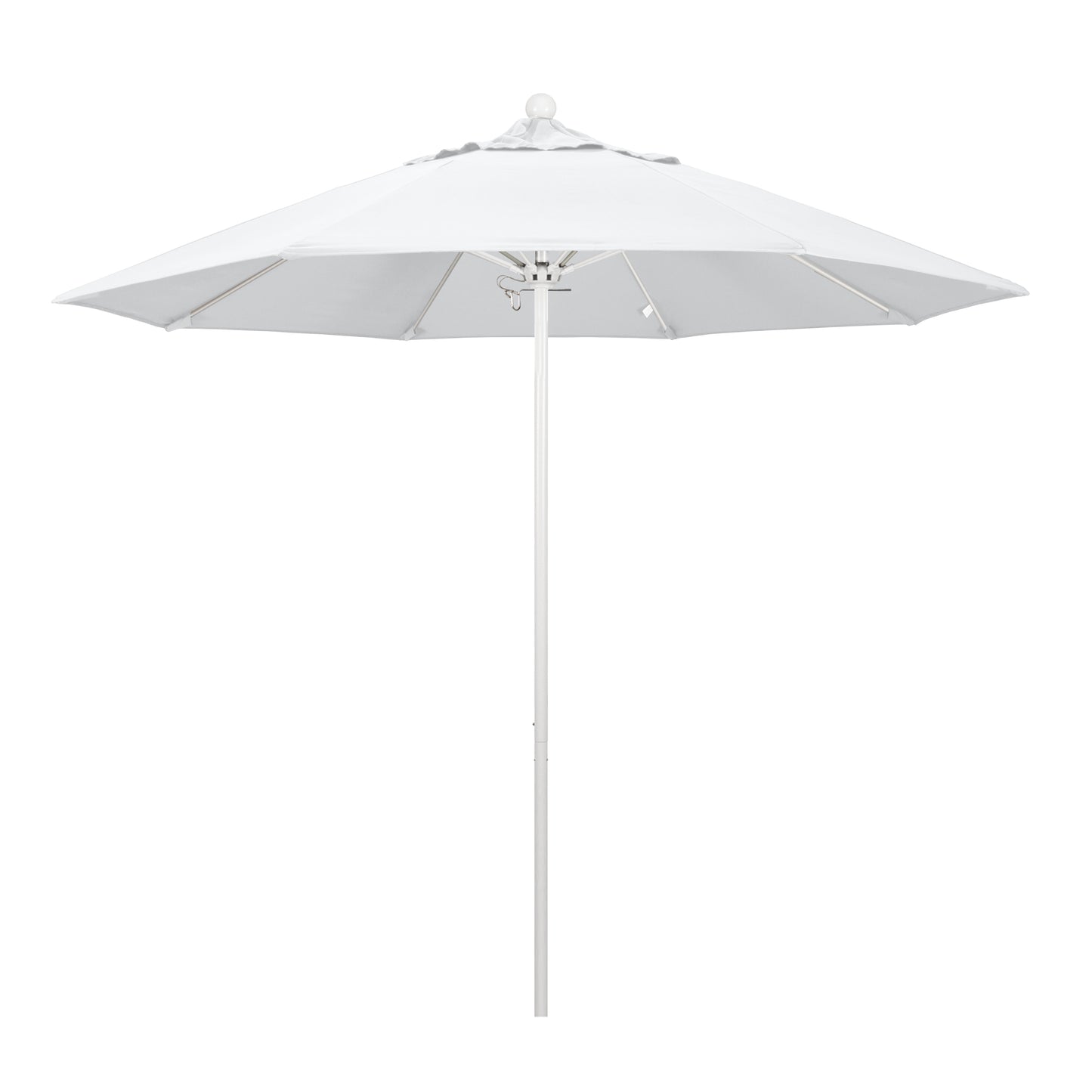 CasaFoyer 9' Commercial Grade Patio Umbrella with Aluminum Frame and Fiberglass Ribs - Durable and Easy to Use - 3-Year Warranty