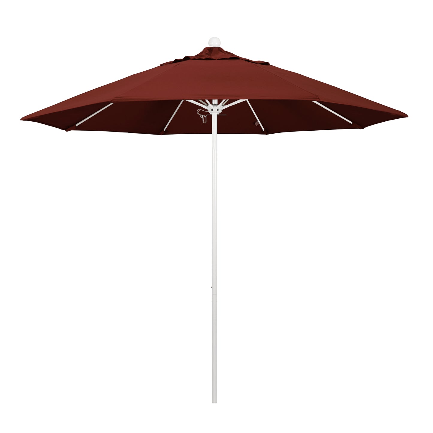 CasaFoyer 9' Commercial Grade Patio Umbrella with Aluminum Frame and Fiberglass Ribs - Durable and Stable for Residential and Commercial Use