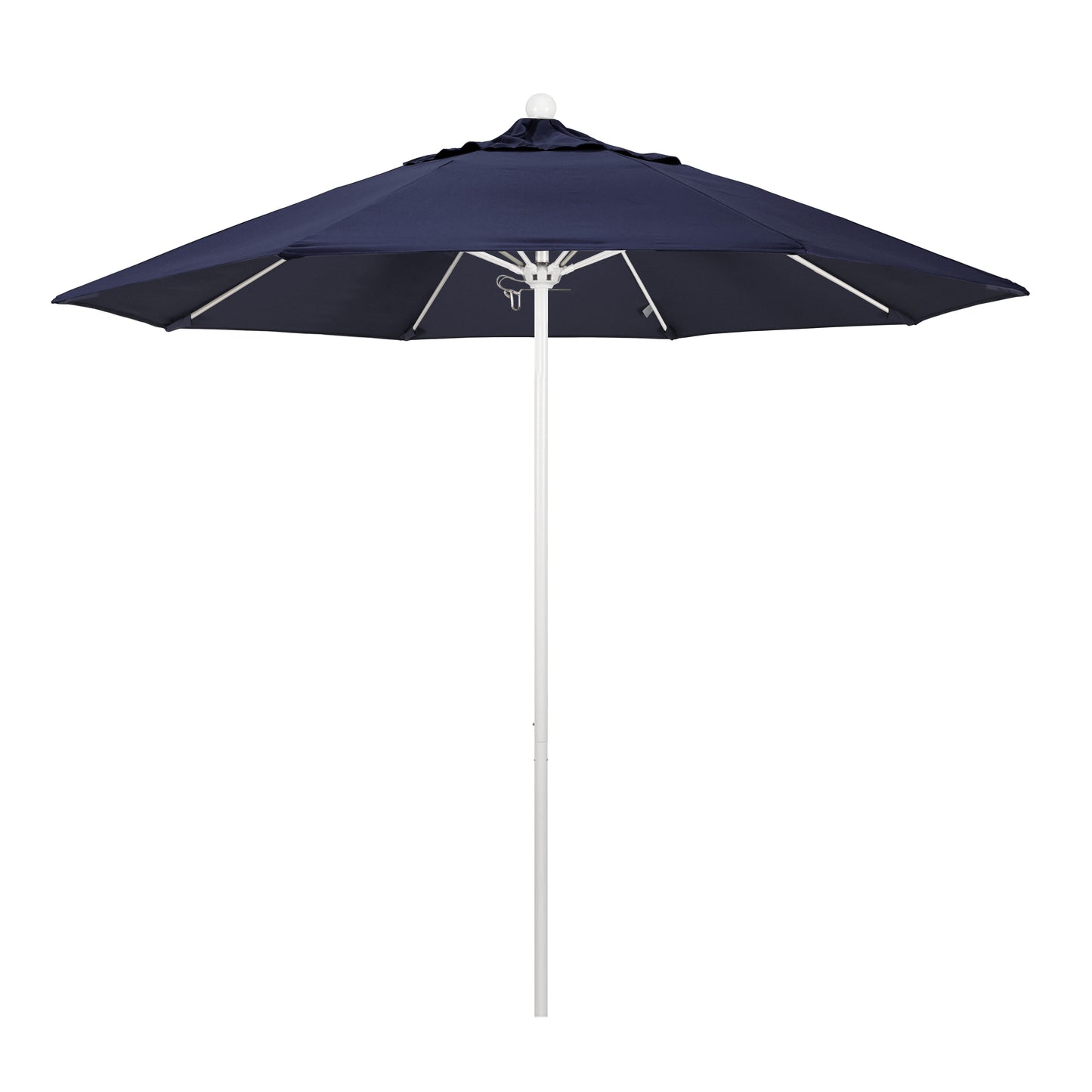 CasaFoyer 9' Commercial Grade Patio Umbrella with Aluminum Frame, Fiberglass Ribs, and Push Lift System - Sturdy and Durable for Residential and Commercial Use