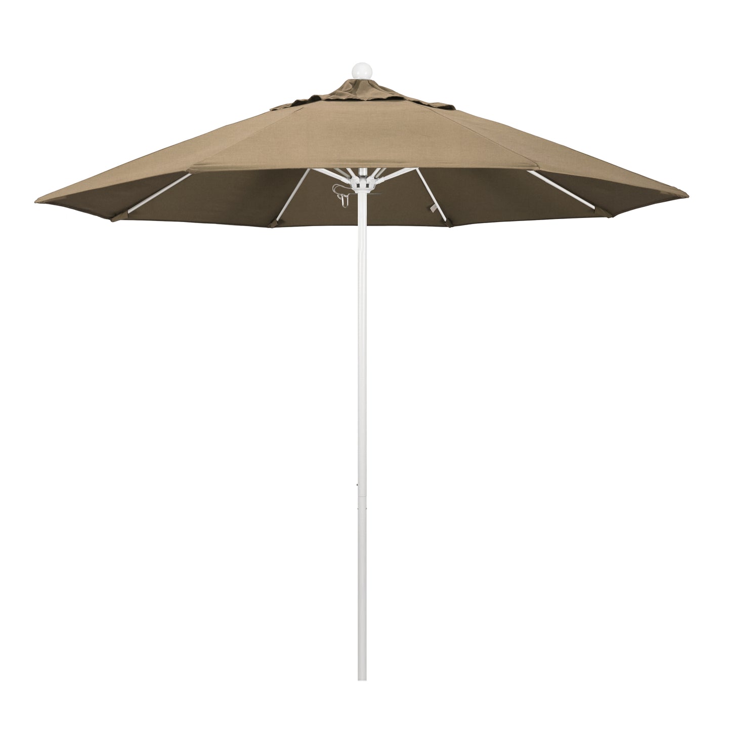 CasaFoyer 9' Commercial Grade Patio Umbrella with Sturdy Aluminum Frame, Fiberglass Ribs, and Push Lift System - Durable and Versatile