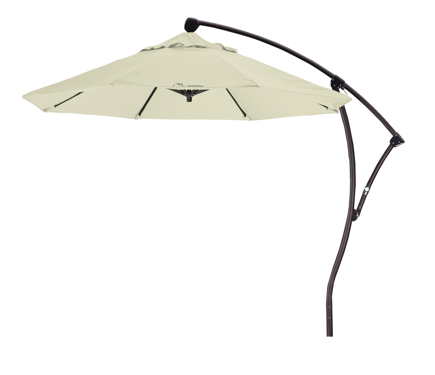 CasaFoyer California Umbrella BA 908 9ft Cantilever Umbrella | 360 Rotation & Tilt | Sturdy Aluminum Pole & Ribs | Pacifica Canvas Fabric
