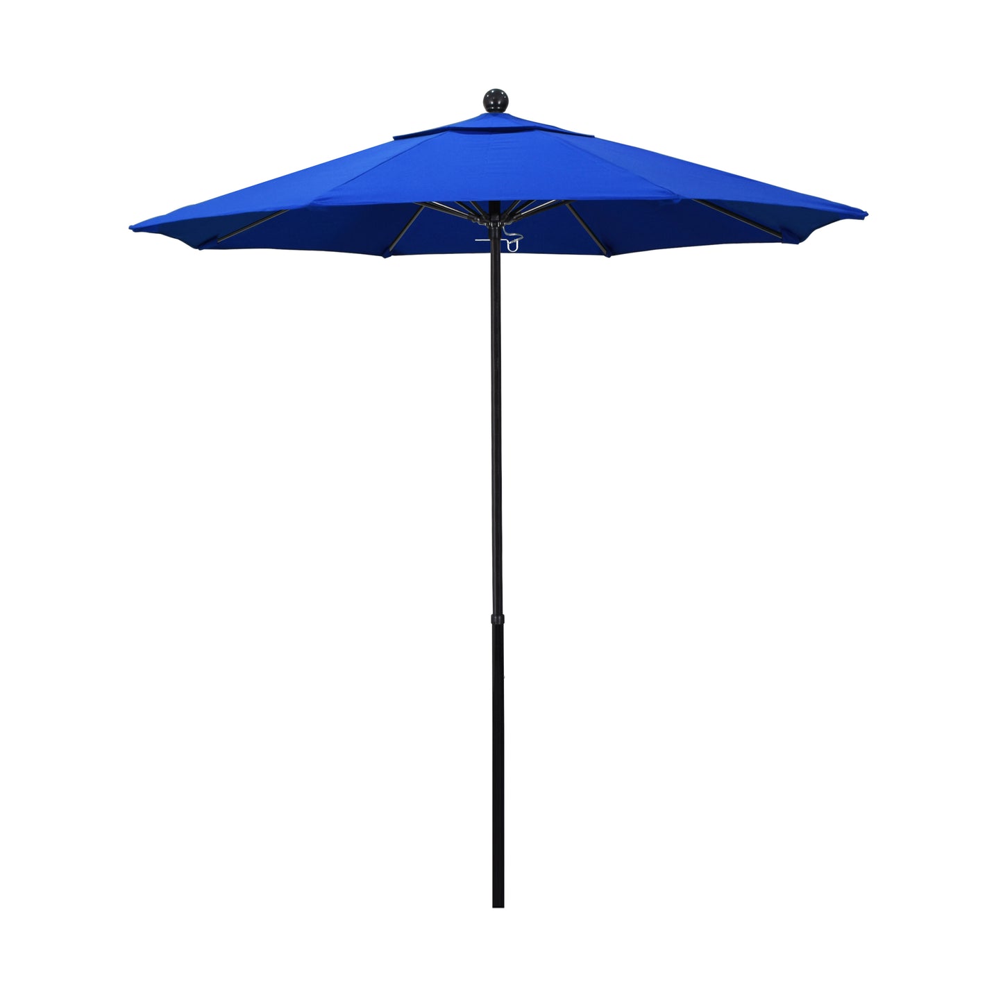 CasaFoyer EFFO758 7ft Fiberglass Commercial Grade Umbrella - Weather Resistant, Adjustable Height, Perfect for Outdoor Dining - California Umbrella