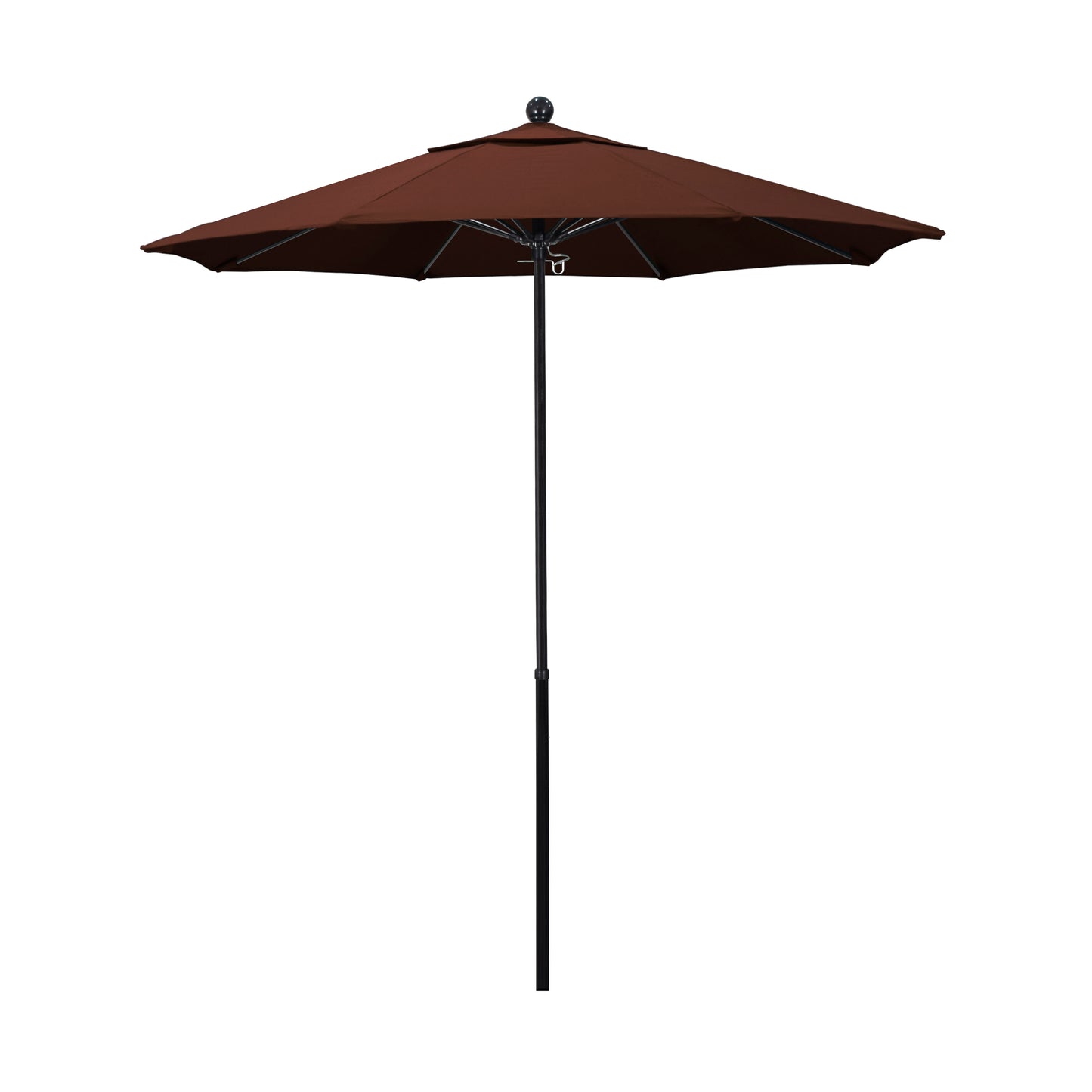 CasaFoyer California Umbrella EFFO758 - 7ft Commercial Grade Fiberglass Patio Umbrella with Adjustable Height Pole. Unparalleled weather resistance and ultimate versatility for your outdoor space.