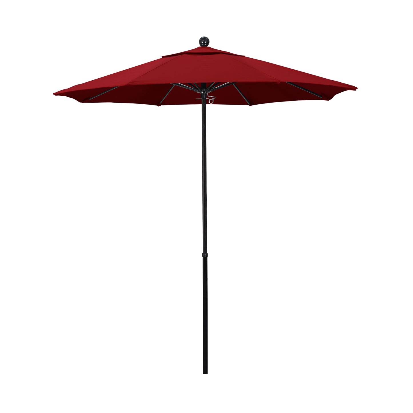CasaFoyer EFFO758 Commercial Grade Fiberglass Umbrella - Weather Resistant, Adjustable Height, 7ft Canopy - Perfect for Outdoor Dining.