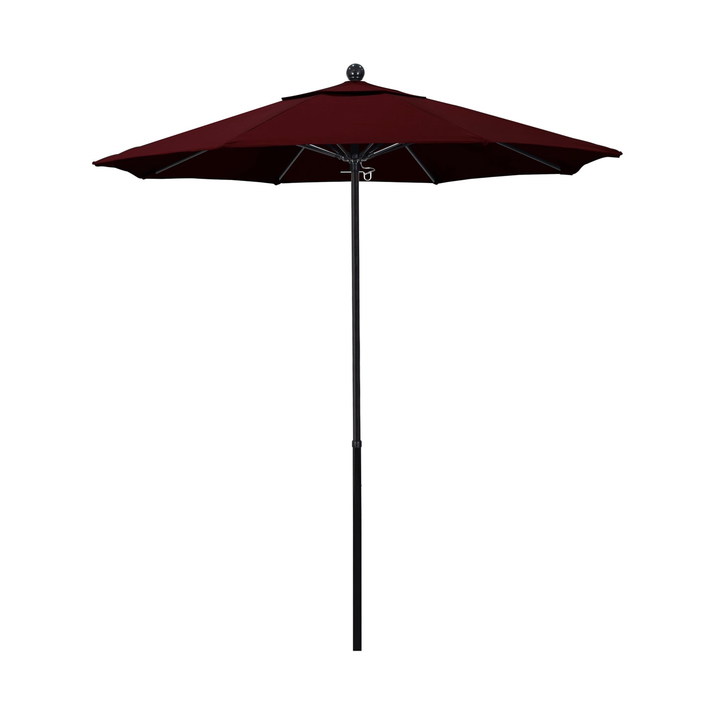 CasaFoyer California Umbrella EFFO758 - 7ft Commercial Grade Fiberglass Patio Umbrella with Adjustable Height Pole and Unparalleled Weather Resistance. Perfect for Outdoor Dining.