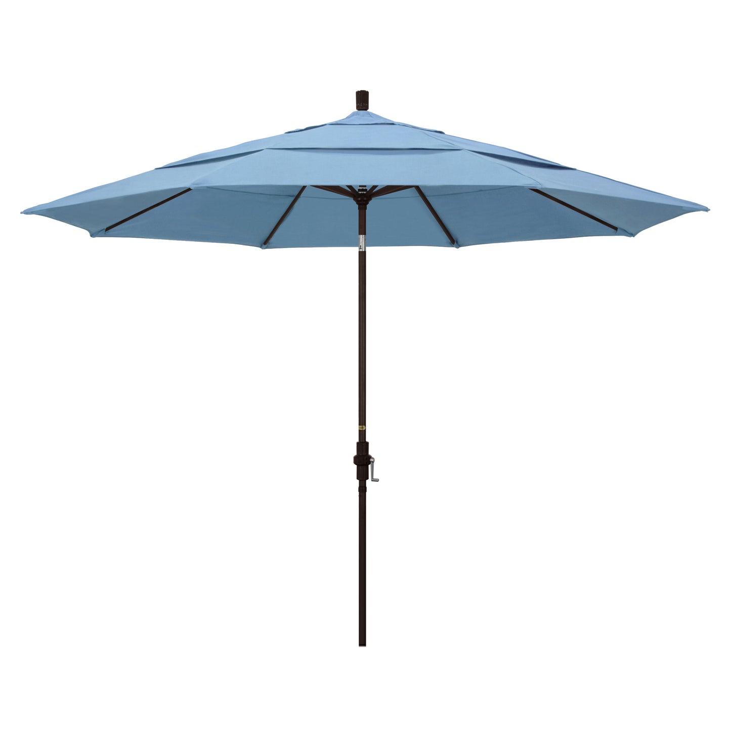 CasaFoyer 11ft California Umbrella - Extra Large Size, Sturdy Aluminum Frame, Collar Tilt Design, Easy Crank-to-Open Mechanism, Durable & User-Friendly