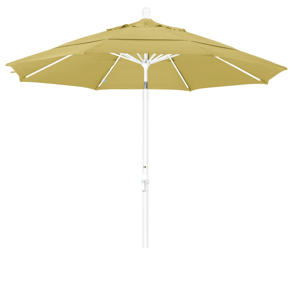 CasaFoyer 11ft California Umbrella - Extra Large Size, Collar Tilt Design, Sturdy Aluminum Frame, Easy Crank-to-Open Feature, Durable & User-Friendly