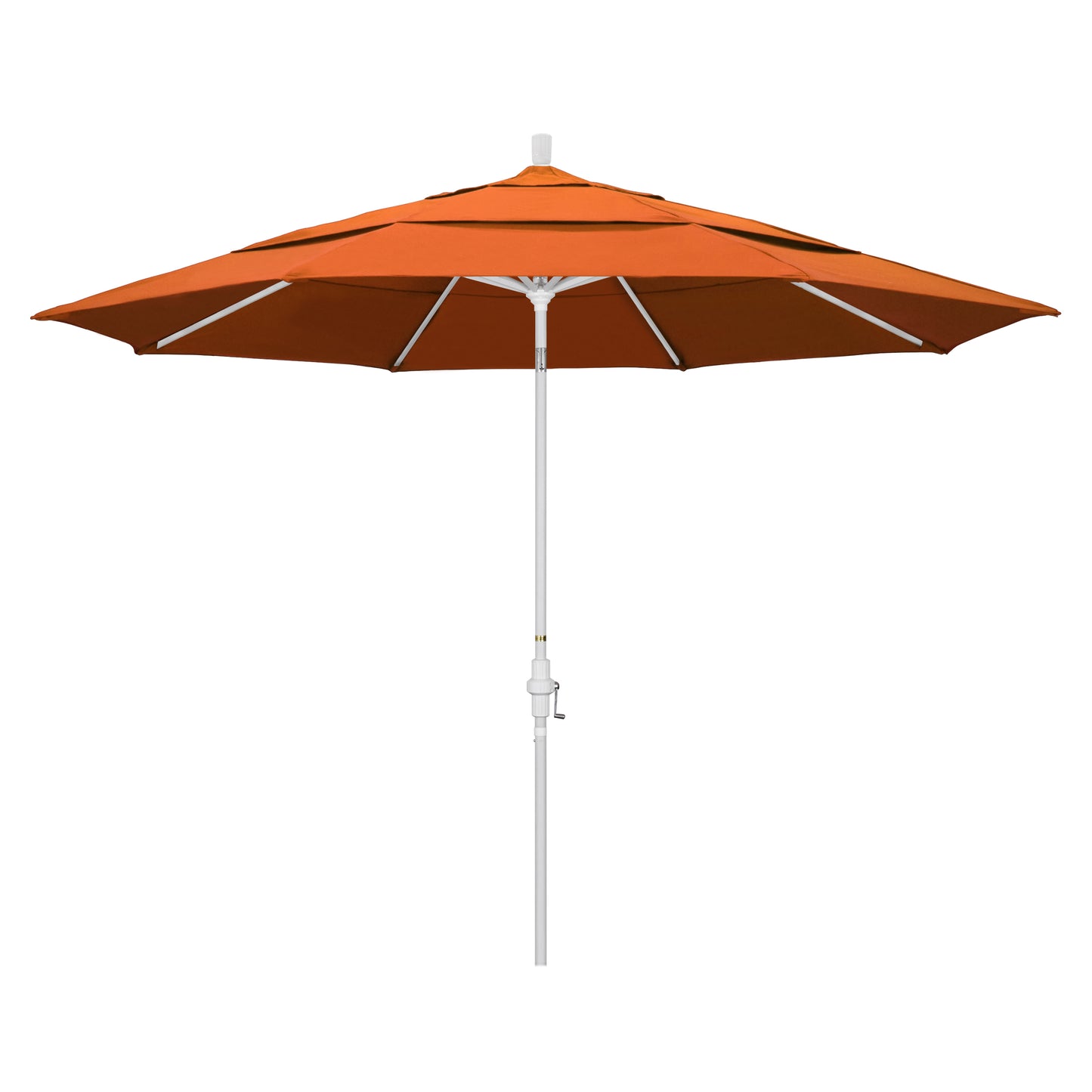 CasaFoyer 11ft California Umbrella - Extra Large Size, Sturdy Aluminum Frame, Collar Tilt Design, Easy Crank-to-Open Mechanism, Durable & User-Friendly