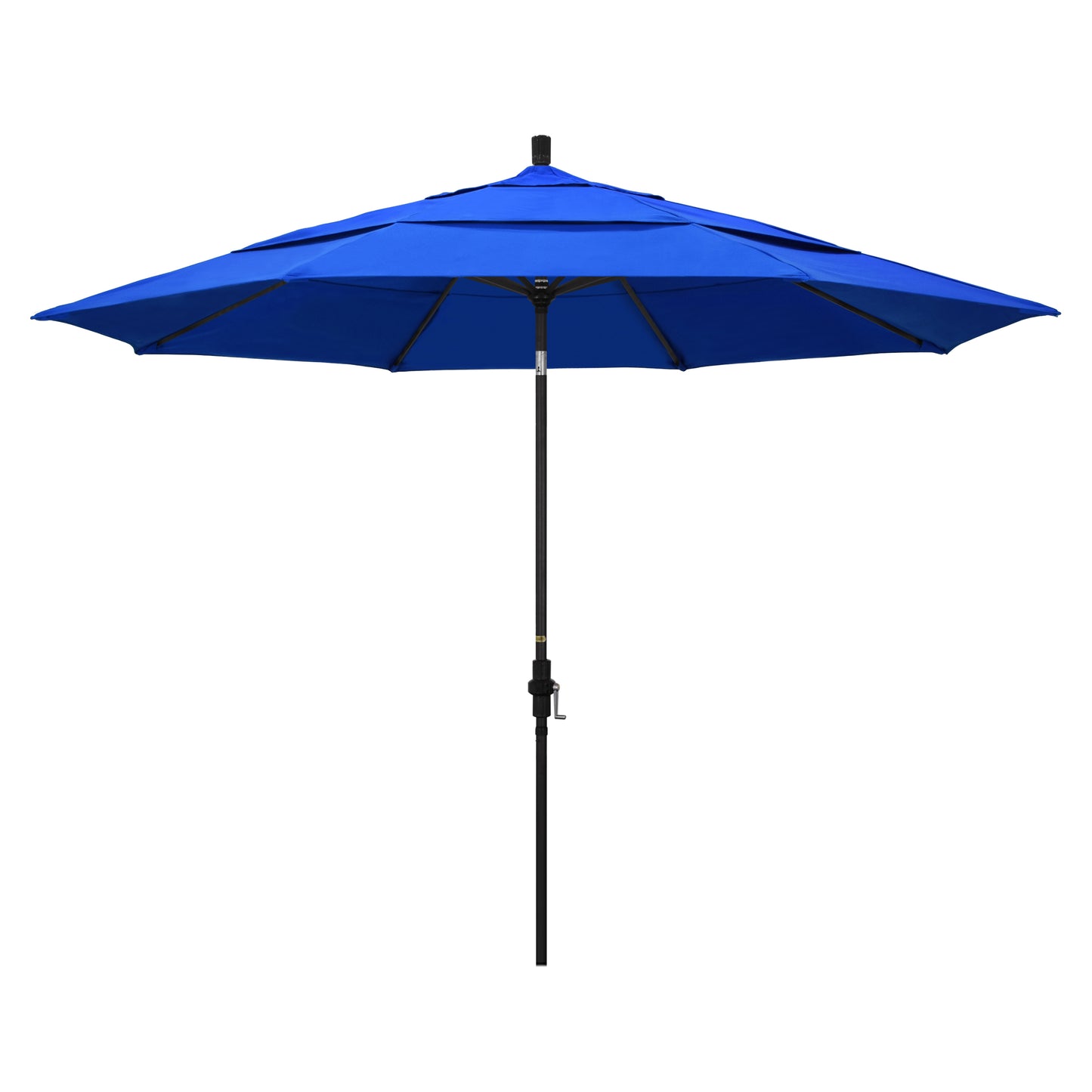 CasaFoyer 11' California Umbrella - Market Style with Collar Tilt and Crank Lift - Durable Aluminum Frame - Spacious and Stylish - Ideal for Residential Use