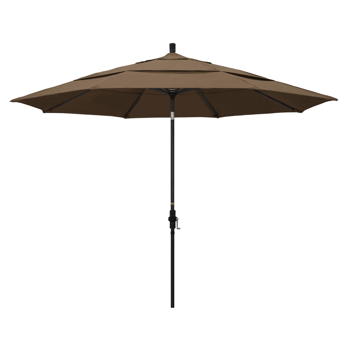 CasaFoyer 11' California Umbrella - Market Style, Collar Tilt Design, Durable Aluminum Frame - Ideal for Residential Use