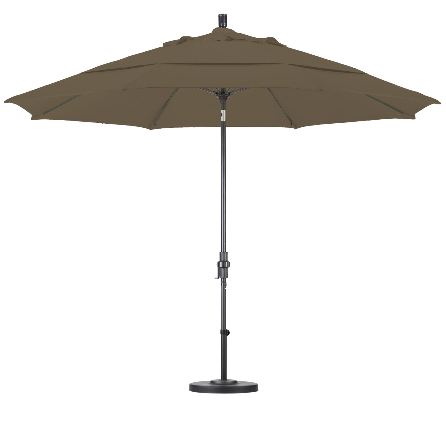 CasaFoyer 11' Extra-Large California Market Umbrella | Aluminum Pole | Fiberglass Ribs | Collar Tilt | Wind Resistant | Premium Design