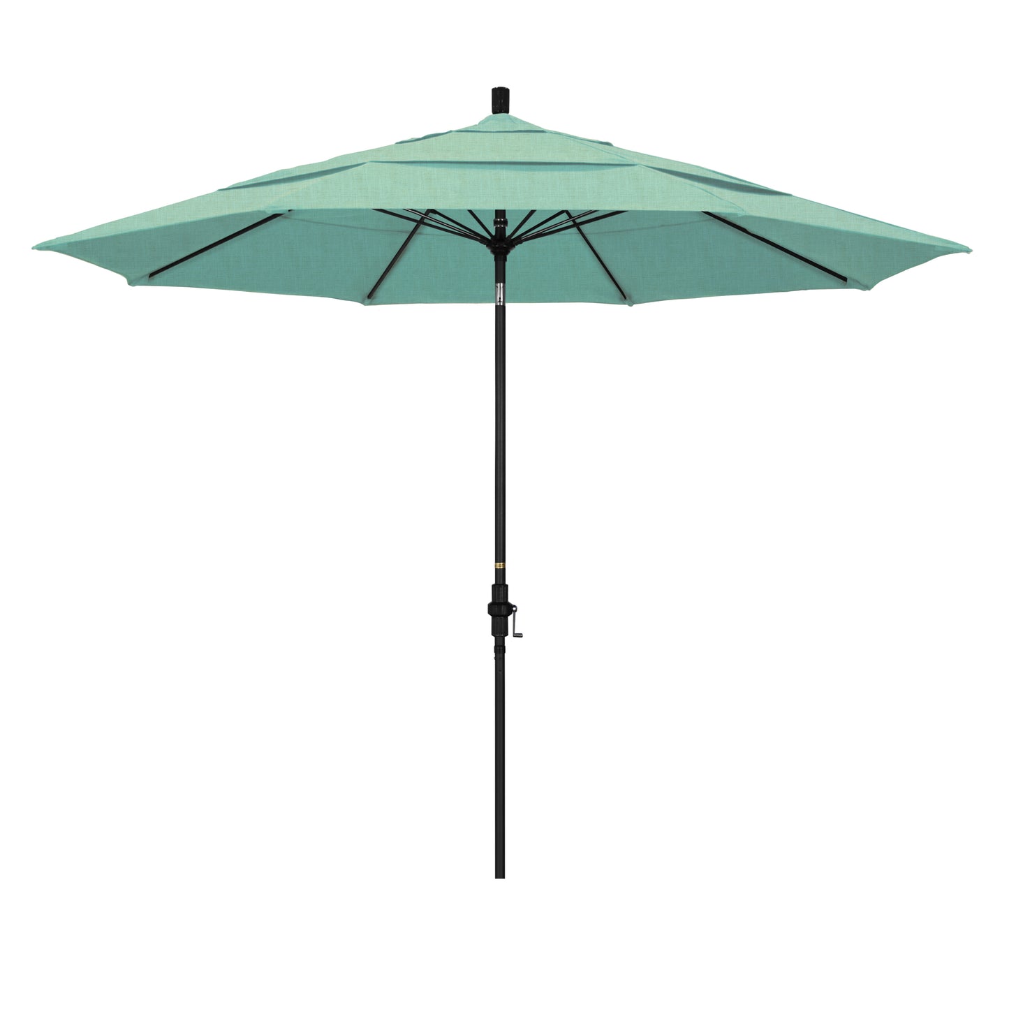 CasaFoyer 11' California Market Umbrella with Advanced Collar Tilt Design - Durable Aluminum Pole, Premium Fiberglass Ribs, Wind Resistant Canopy - Sunbrella Fabric