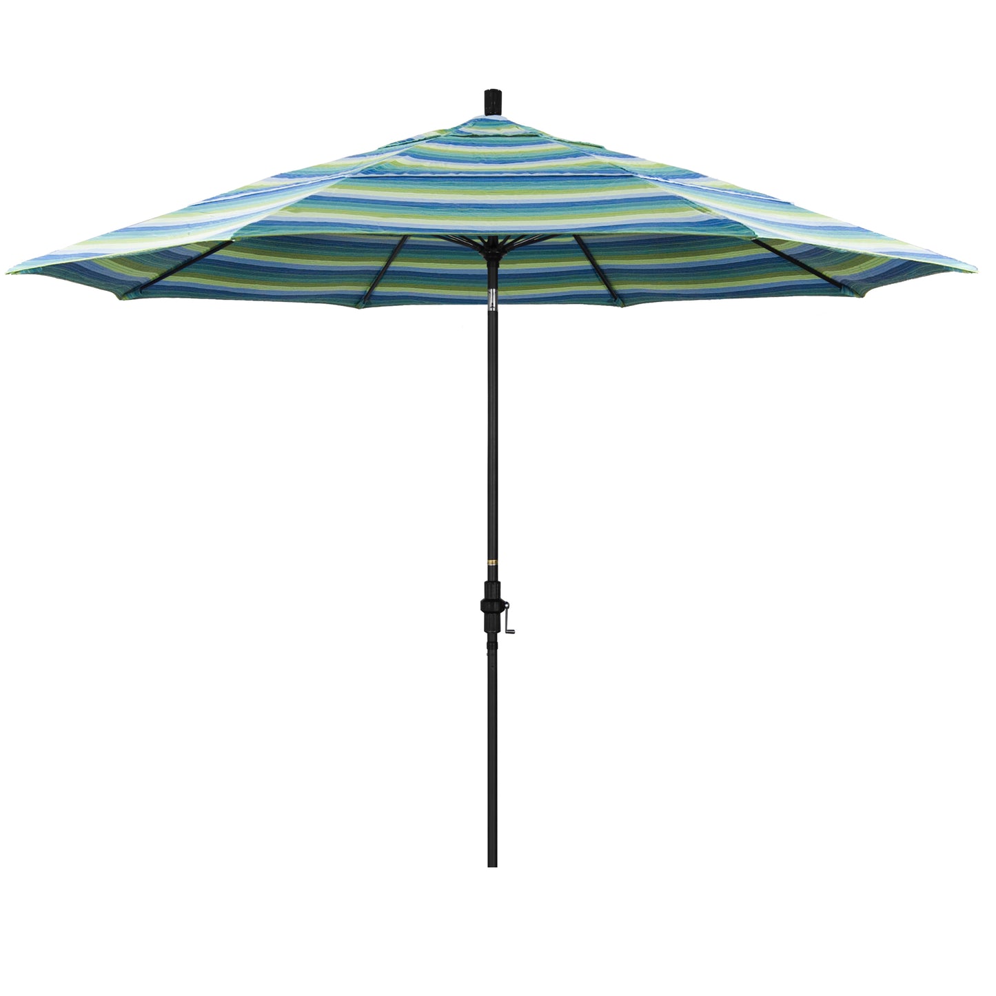 CasaFoyer 11' Extra-Large California Market Umbrella | Commercial-Grade Design | Aluminum Pole | Fiberglass Ribs | Collar Tilt | Wind Resistant